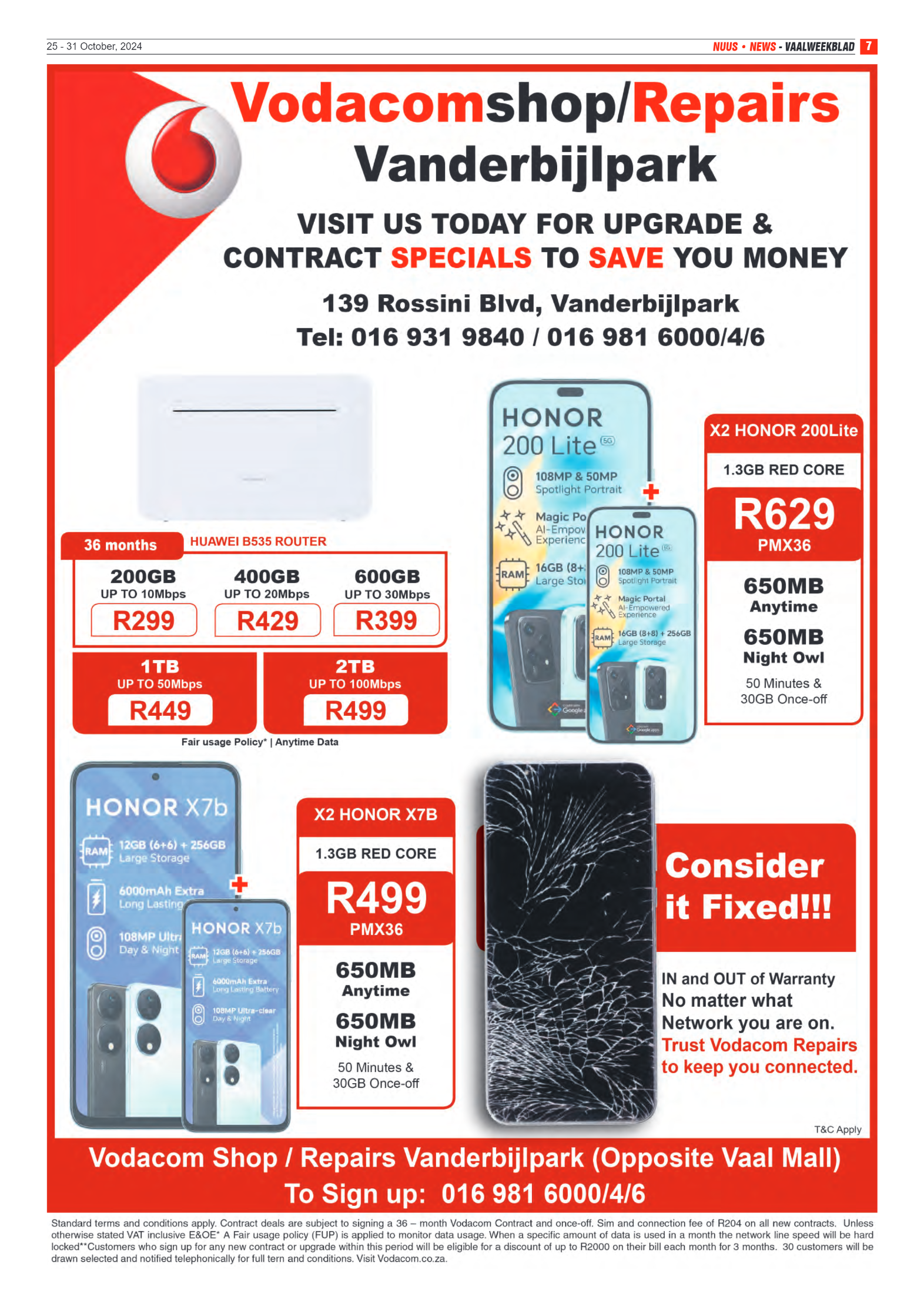 Vaalweekblad – 25 – 31 October, 2024 page 7