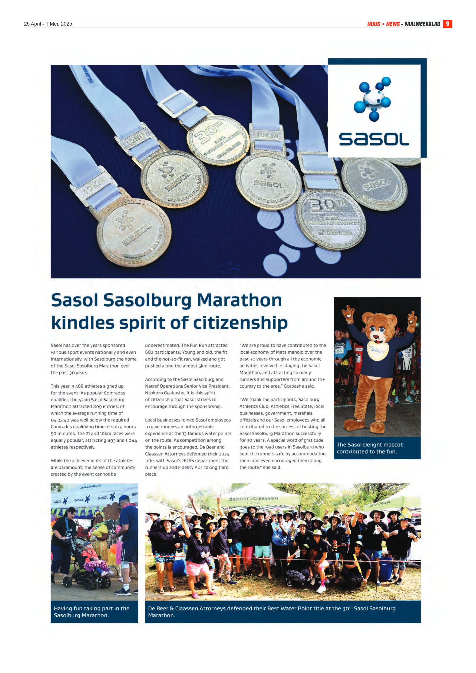 Vaalweekblad 25 April – 1 Mei, 2025 page 9