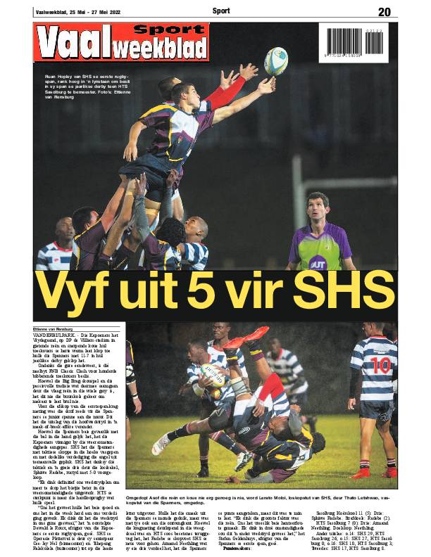 Vaalweekblad, 25 Mei – 27 Mei 2022 page 20