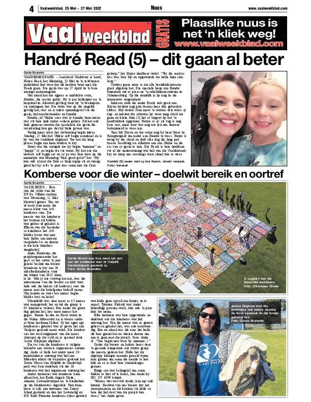 Vaalweekblad, 25 Mei – 27 Mei 2022 page 4