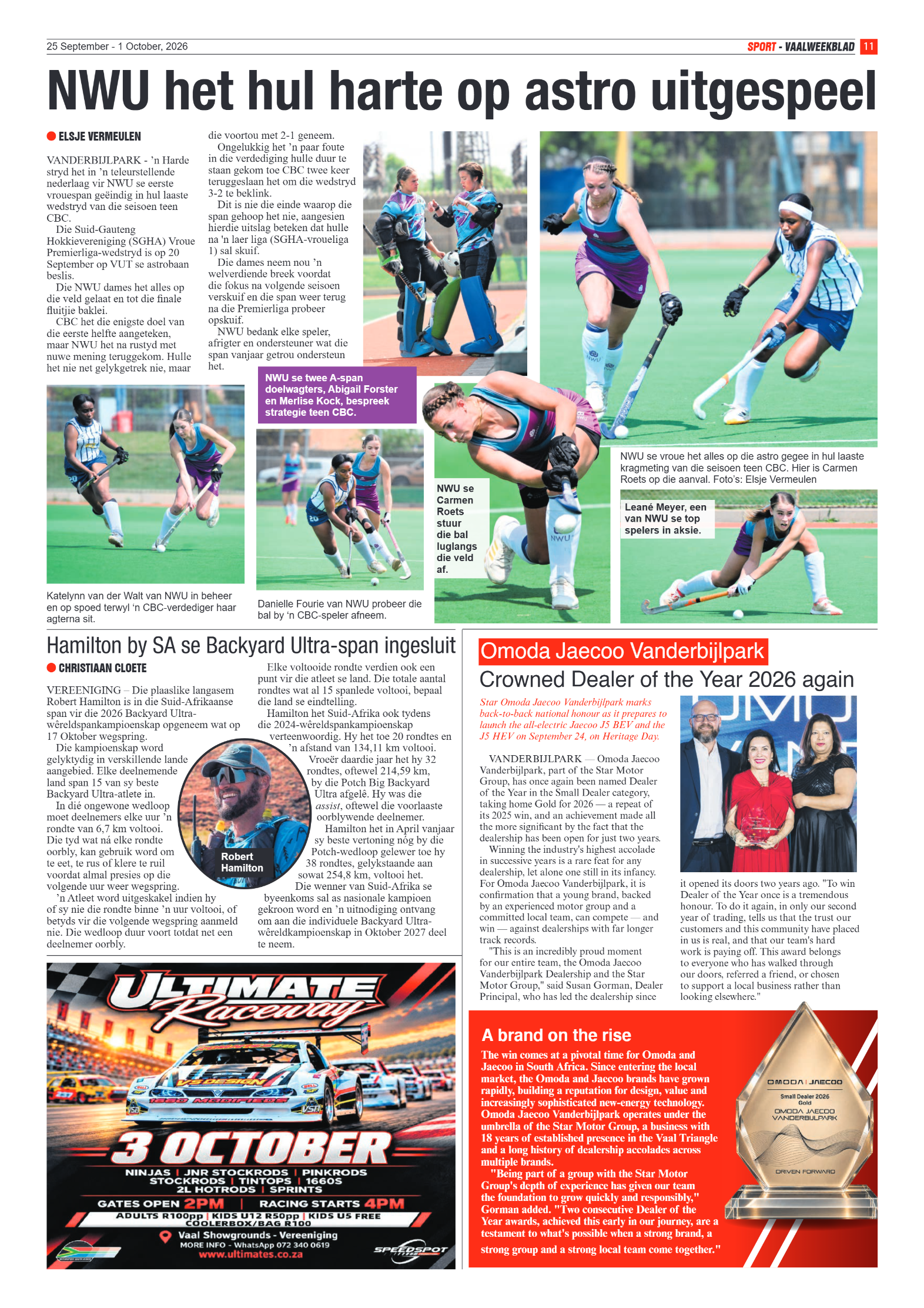 Vaalweekblad – 25 September 2026 page 11