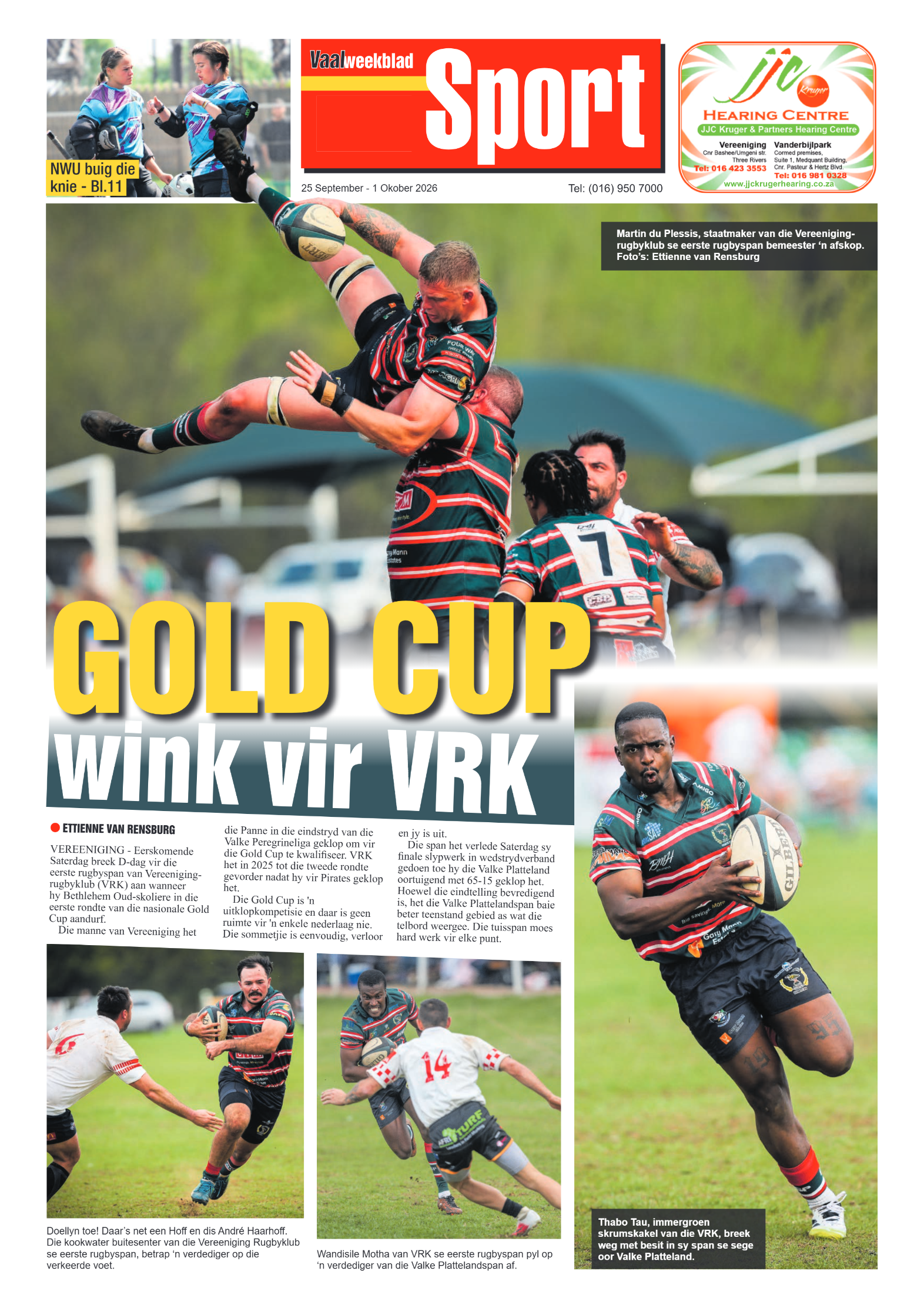Vaalweekblad – 25 September 2026 page 12