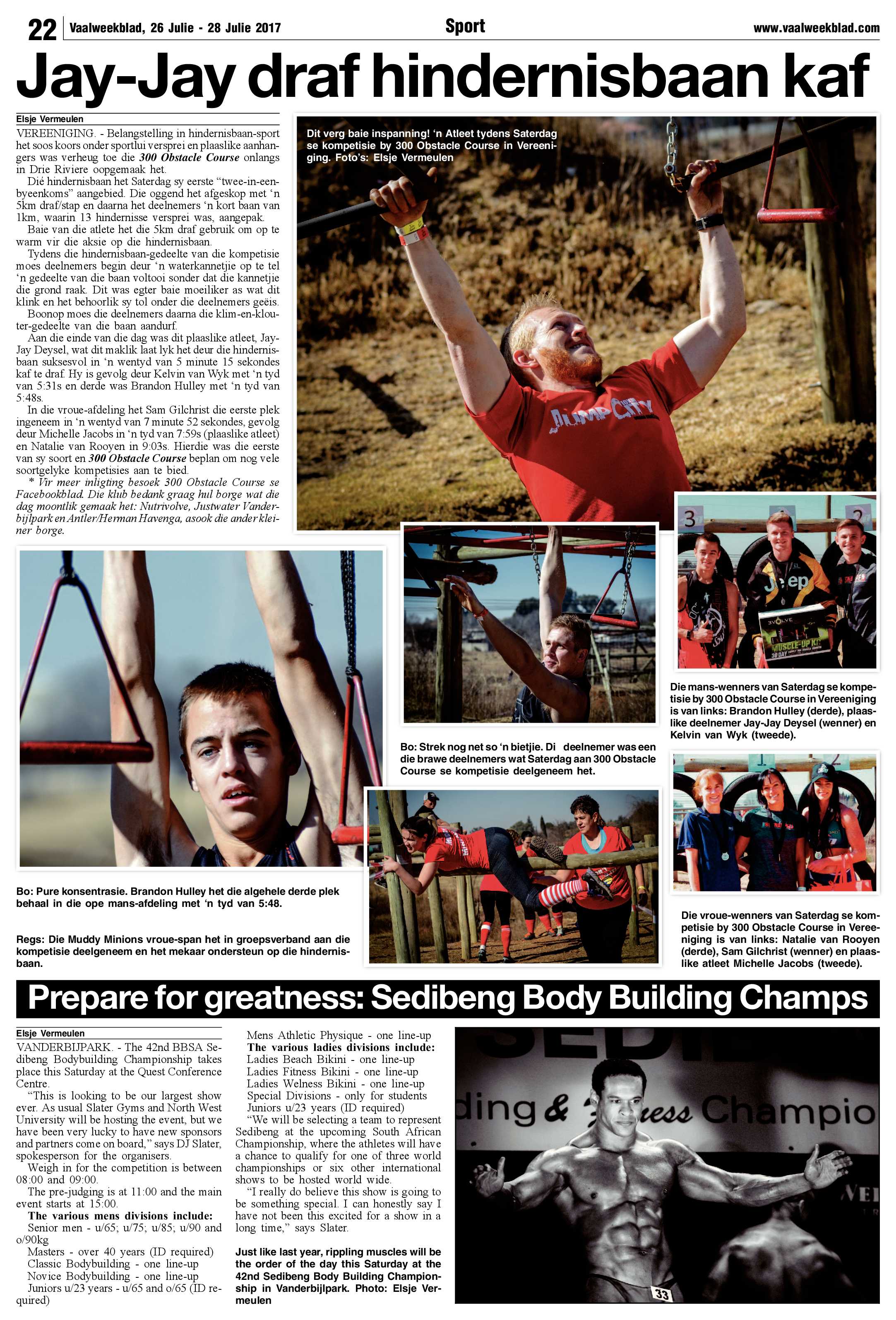 Vaalweekblad 26 – 28 Julie 2017 page 22