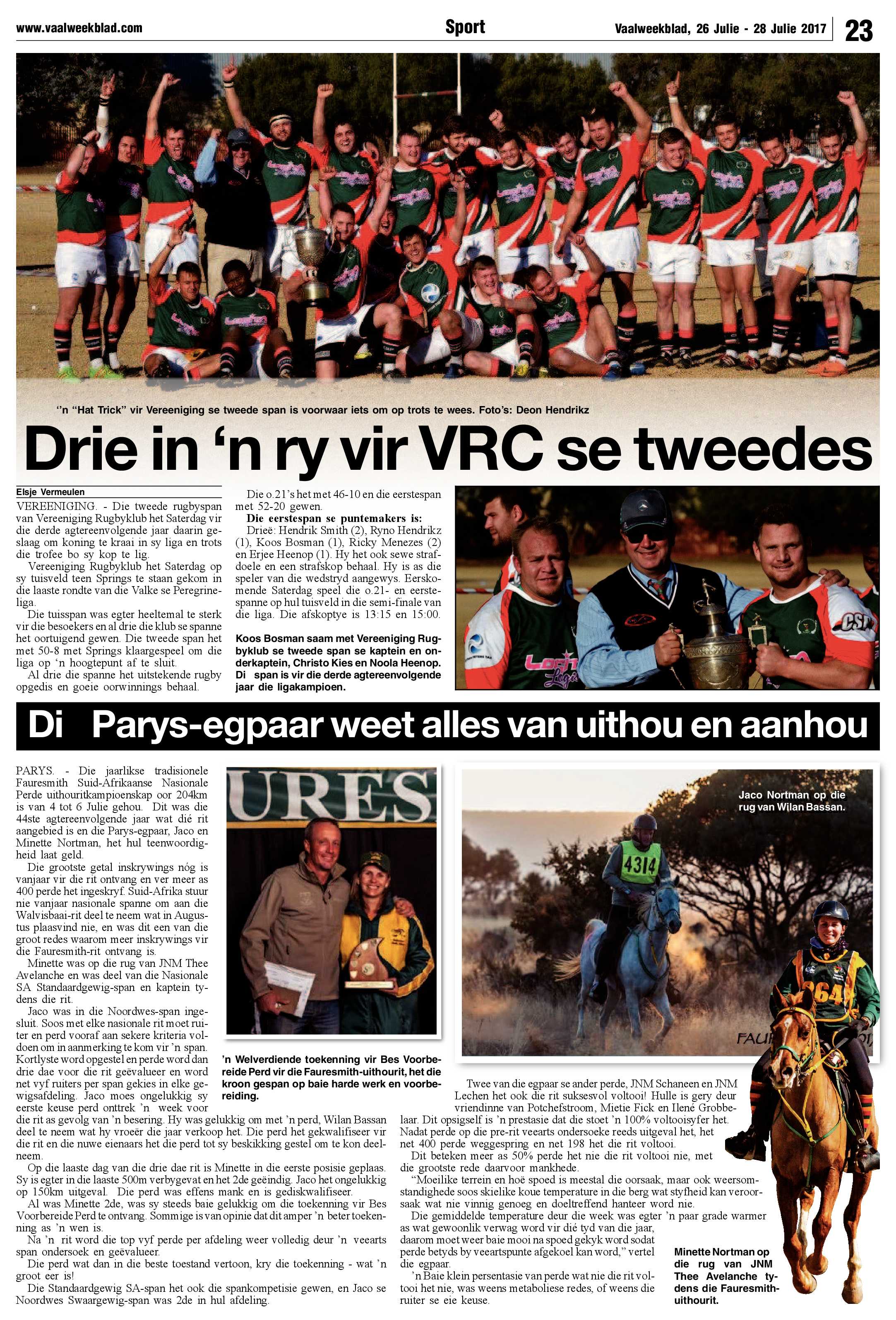 Vaalweekblad 26 – 28 Julie 2017 page 23