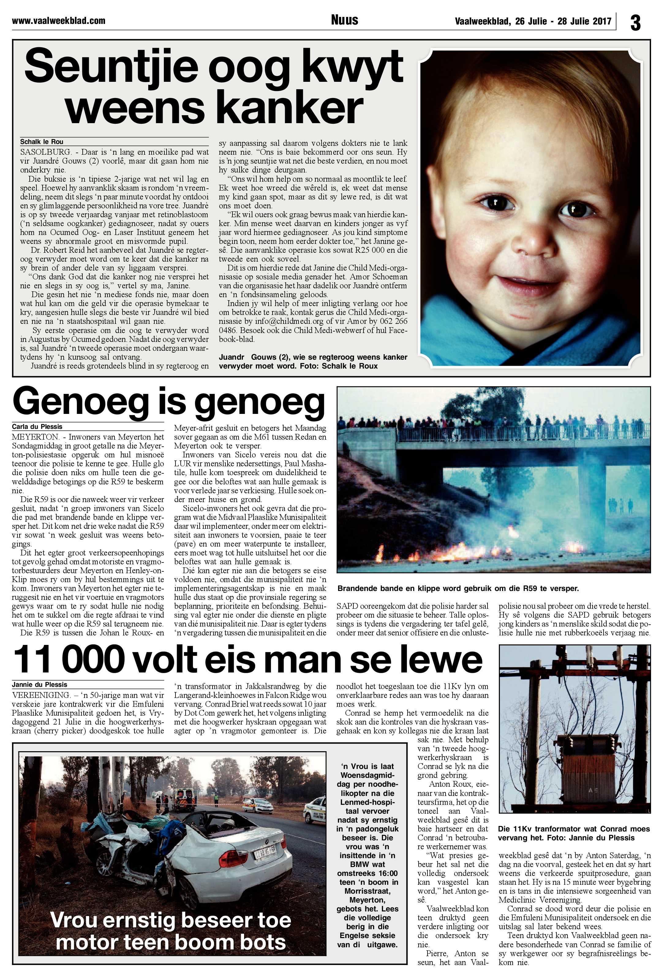 Vaalweekblad 26 – 28 Julie 2017 page 3