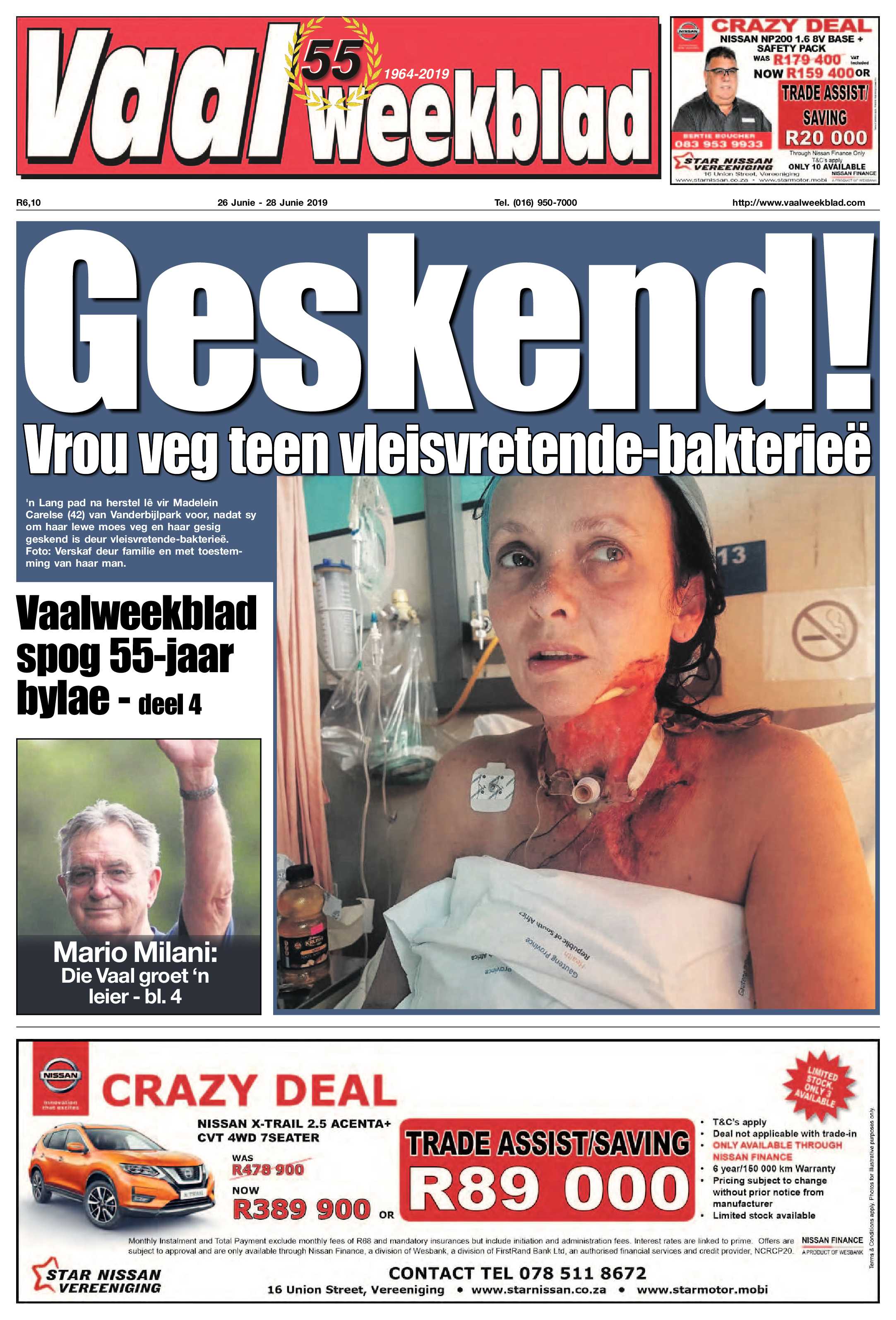 Vaalweekblad 26 – 28 Junie 2019 page 1