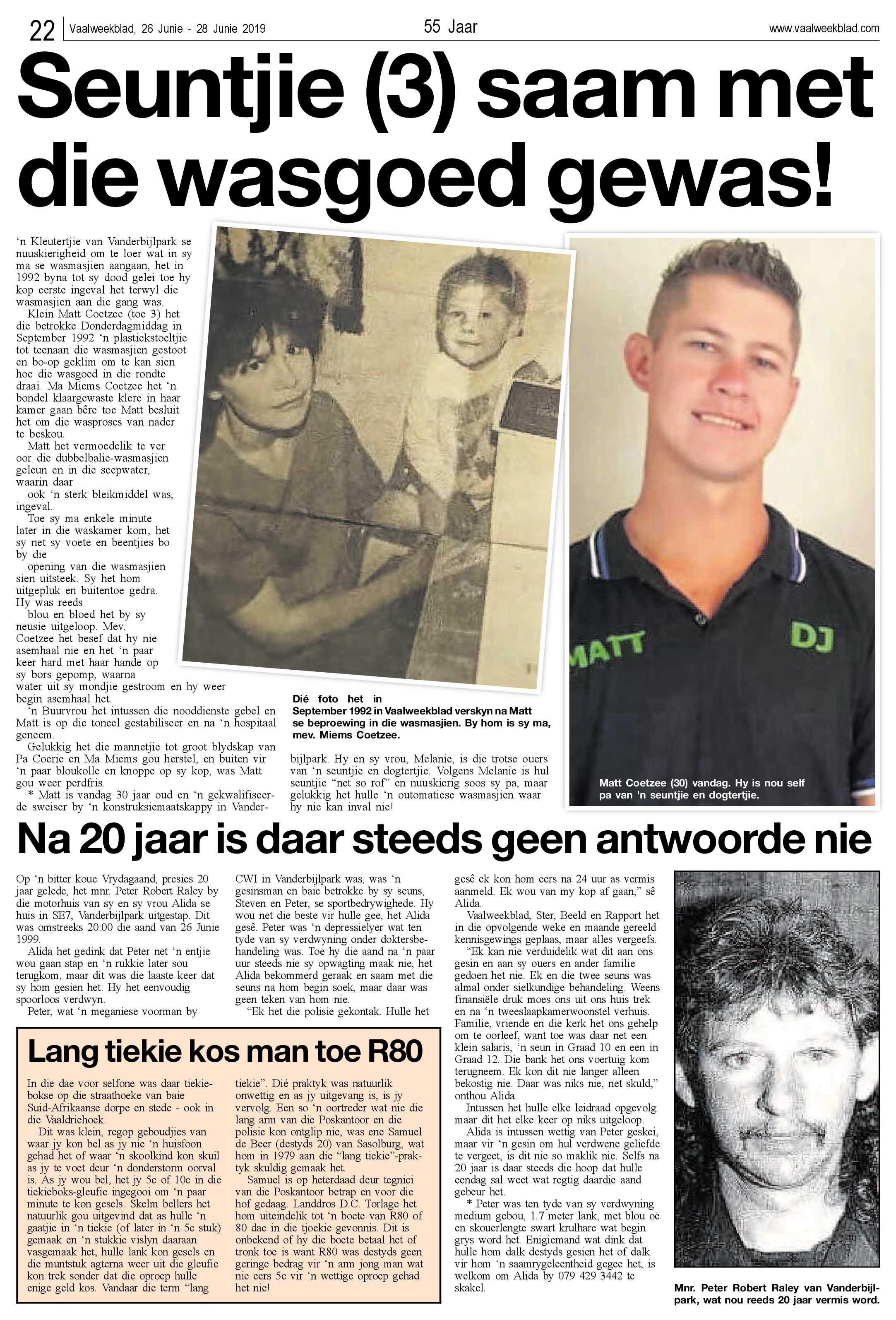 Vaalweekblad 26 – 28 Junie 2019 page 22