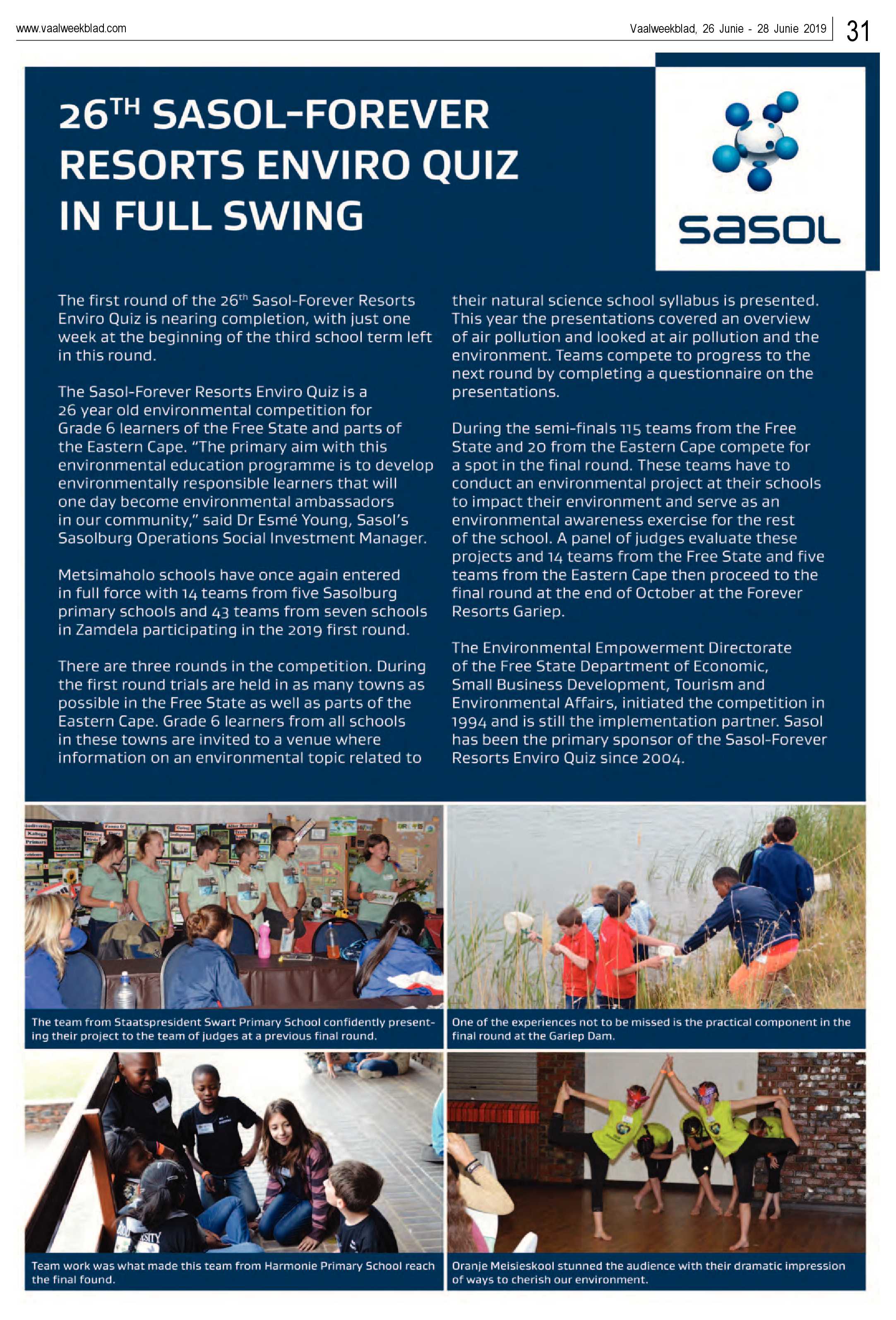 Vaalweekblad 26 – 28 Junie 2019 page 31