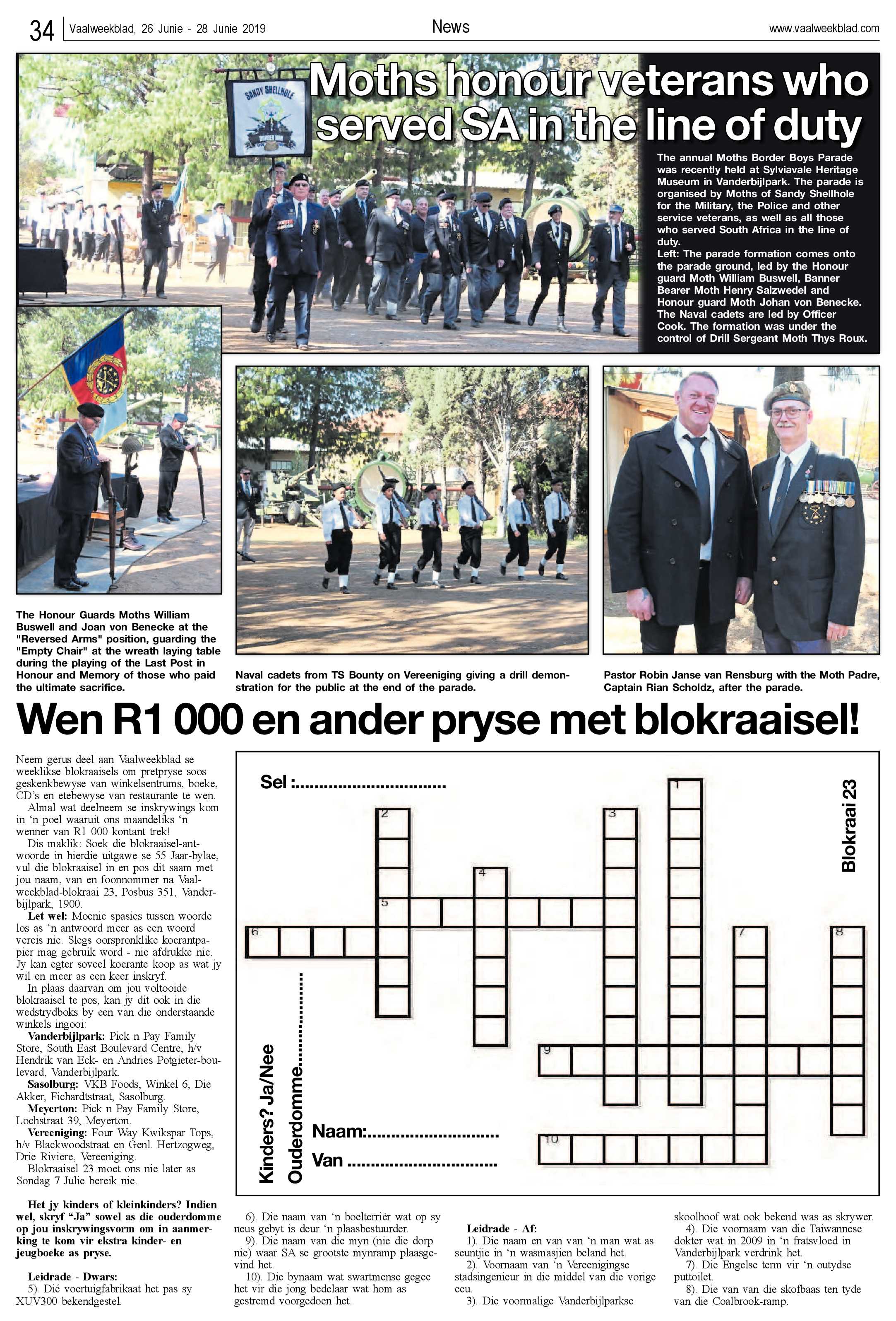 Vaalweekblad 26 – 28 Junie 2019 page 34