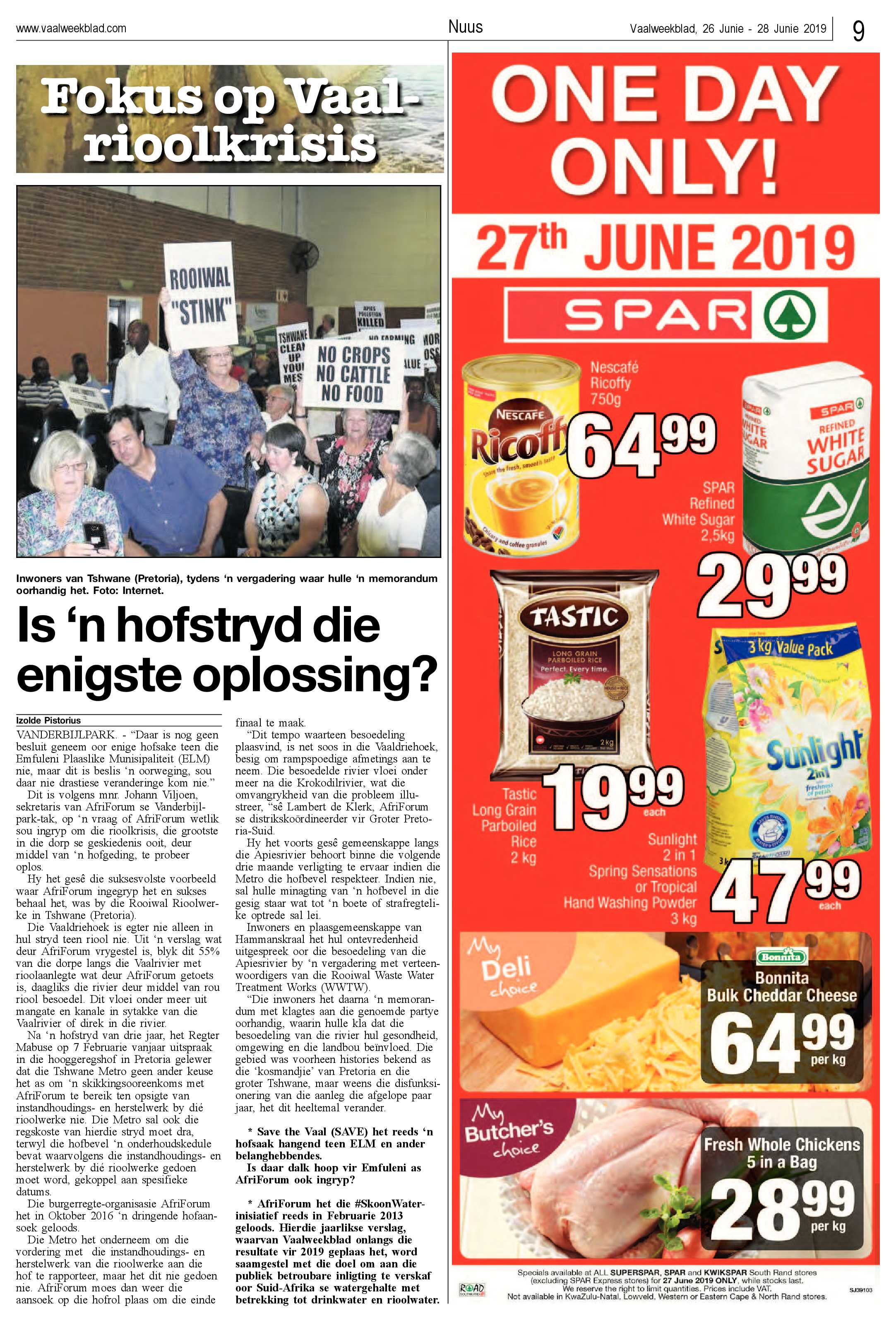 Vaalweekblad 26 – 28 Junie 2019 page 9