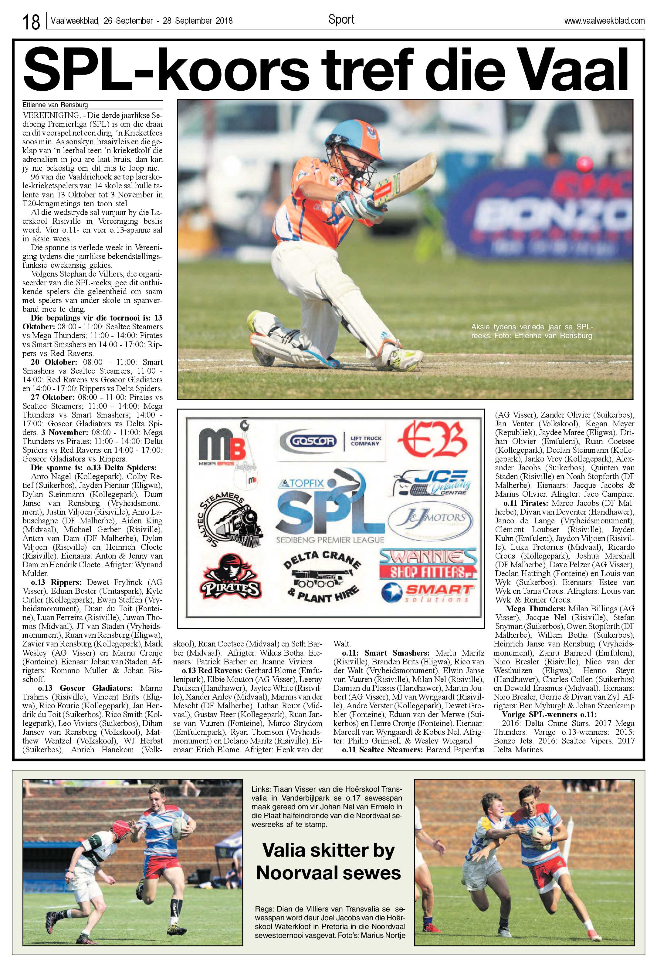 Vaalweekblad 26 – 28 September 2018 page 18