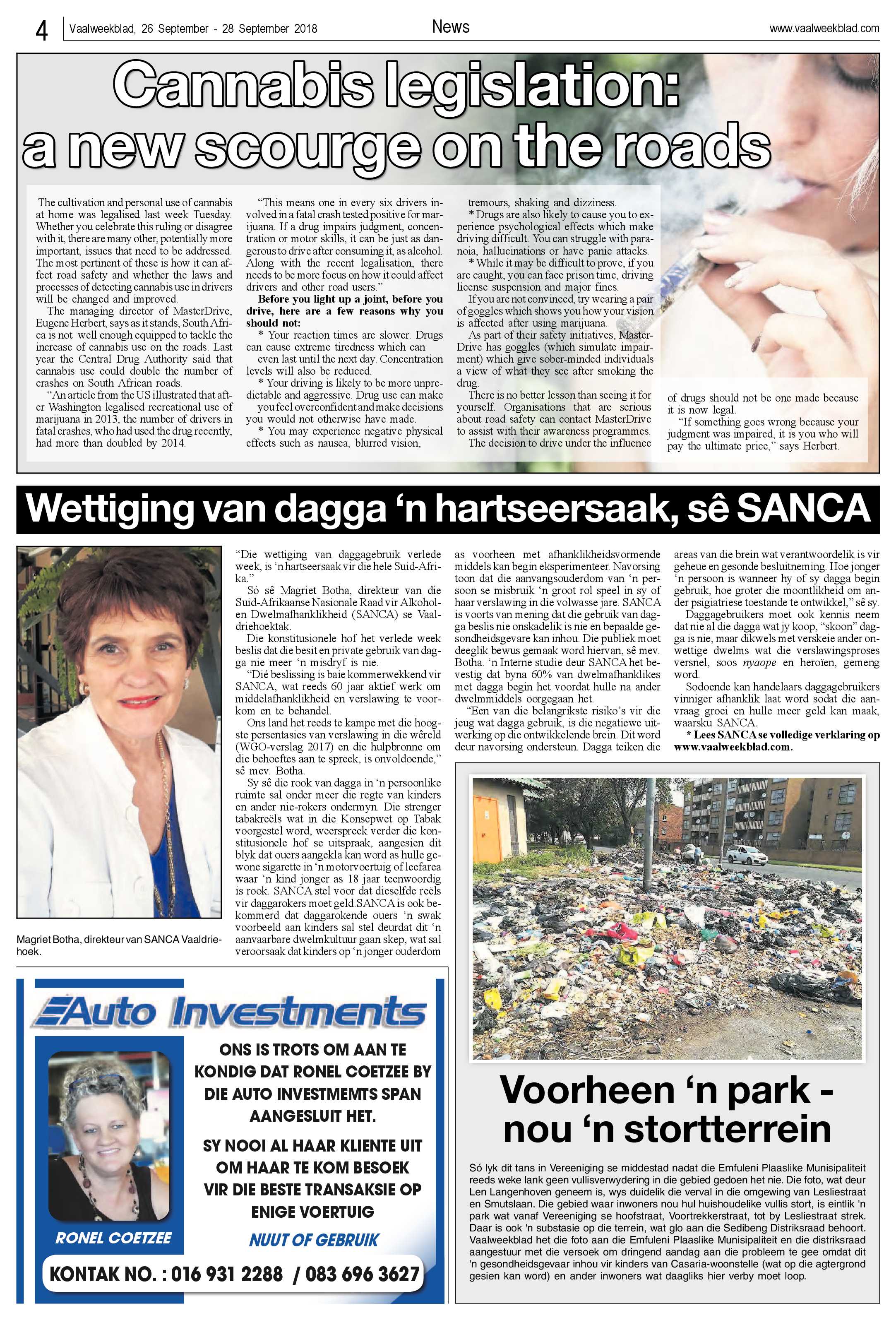 Vaalweekblad 26 – 28 September 2018 page 4