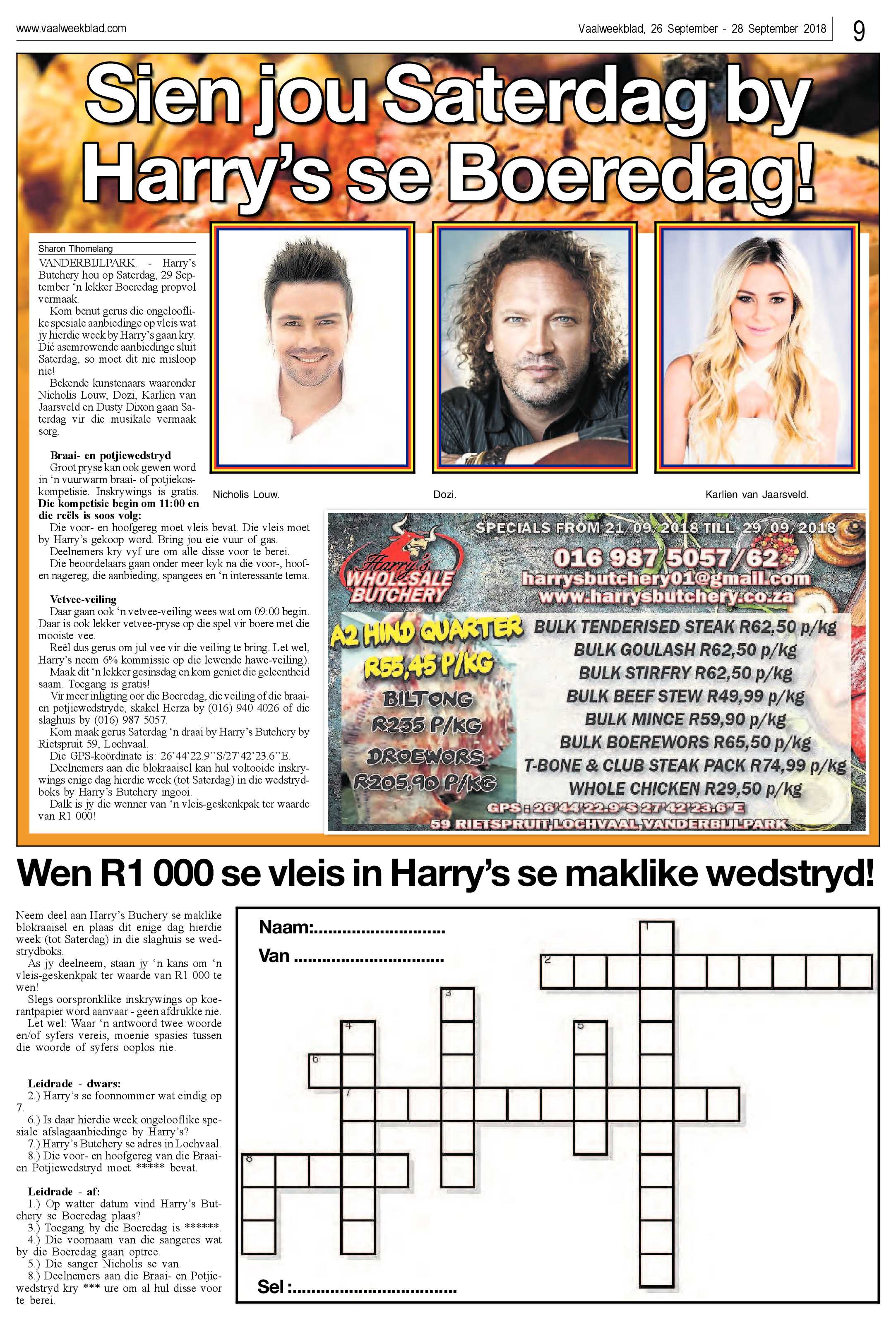 Vaalweekblad 26 – 28 September 2018 page 9