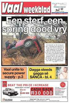 Vaalweekblad 26 – 28 September 2018