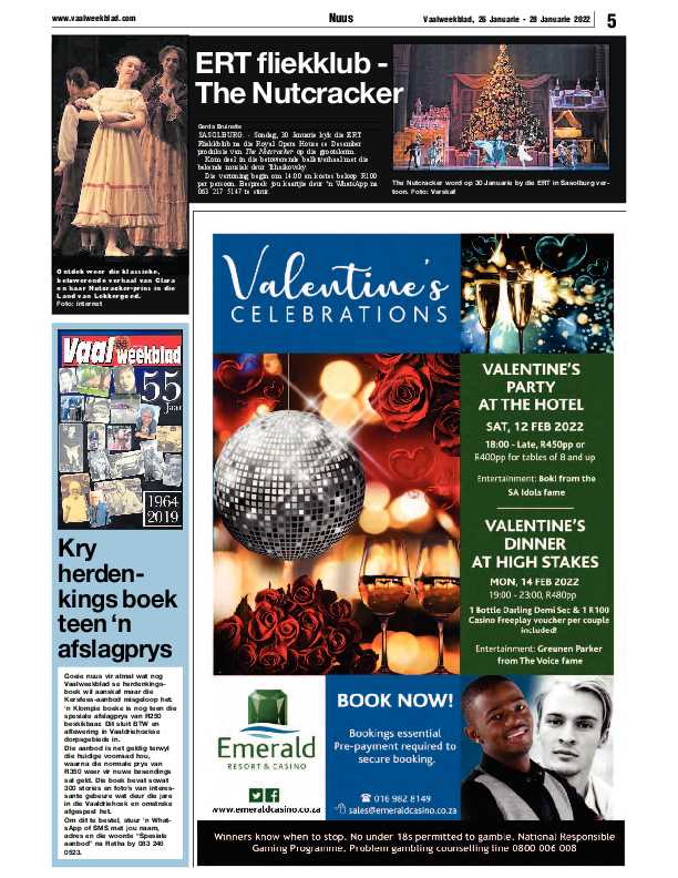 Vaalweekblad 26 Januarie – 28 Januarie 2022 page 5