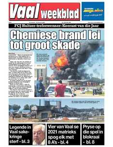 Vaalweekblad 26 Januarie – 28 Januarie 2022