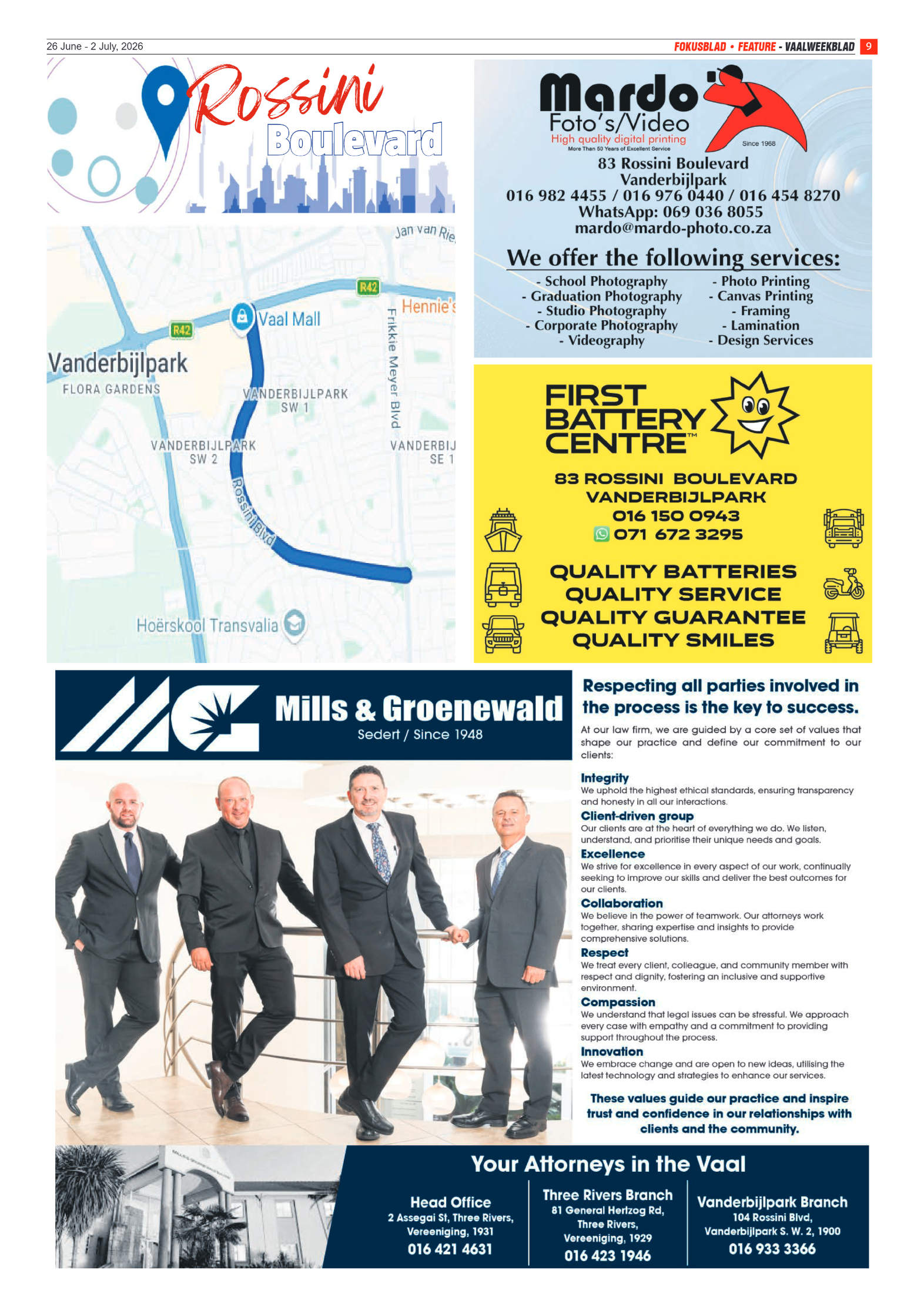 Vaalweekblad – 26 Junie 2026 page 9