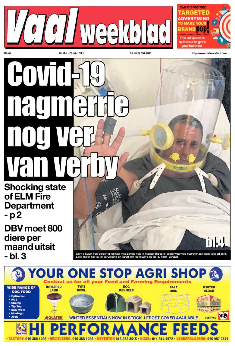 Vaalweekblad 26 Mei – 28 Mei 2021 page 1