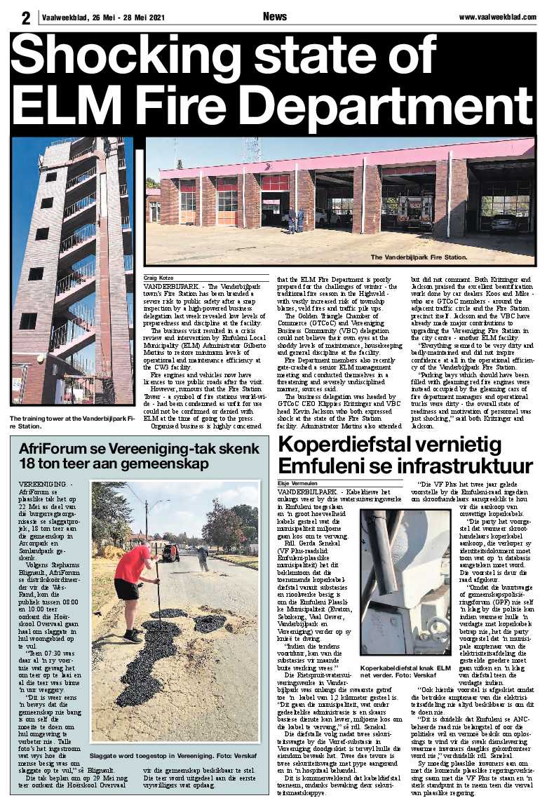 Vaalweekblad 26 Mei – 28 Mei 2021 page 2