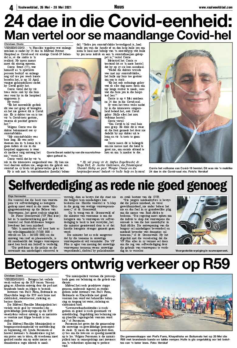 Vaalweekblad 26 Mei – 28 Mei 2021 page 4