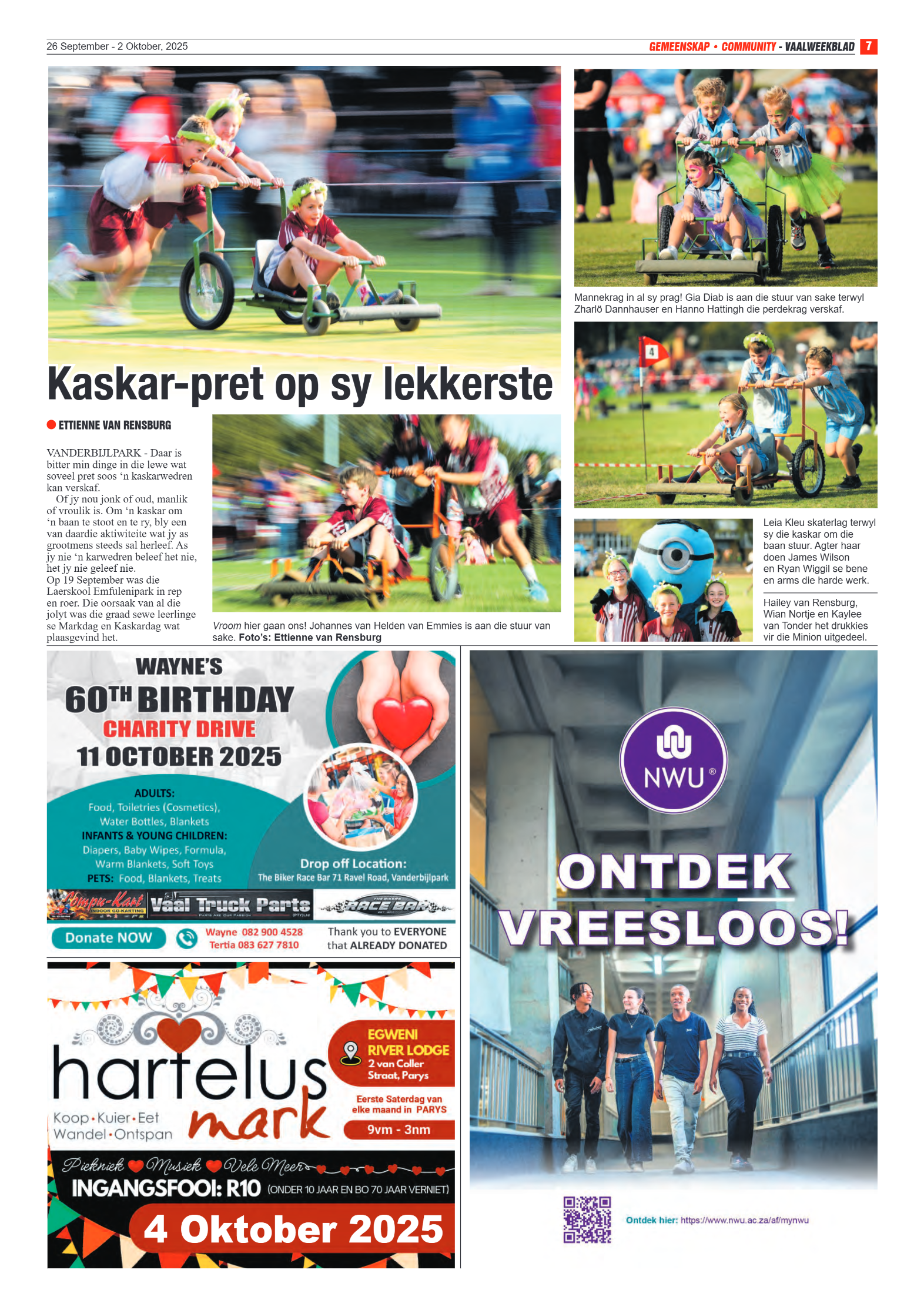 Vaalweekblad 26 September – 2 Oktober, 2025 page 7