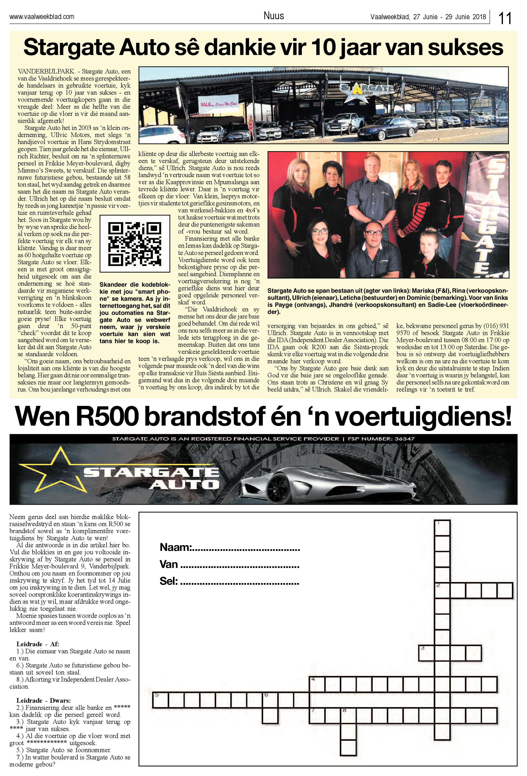 Vaalweekblad 27 – 29 Junie 2018 page 11