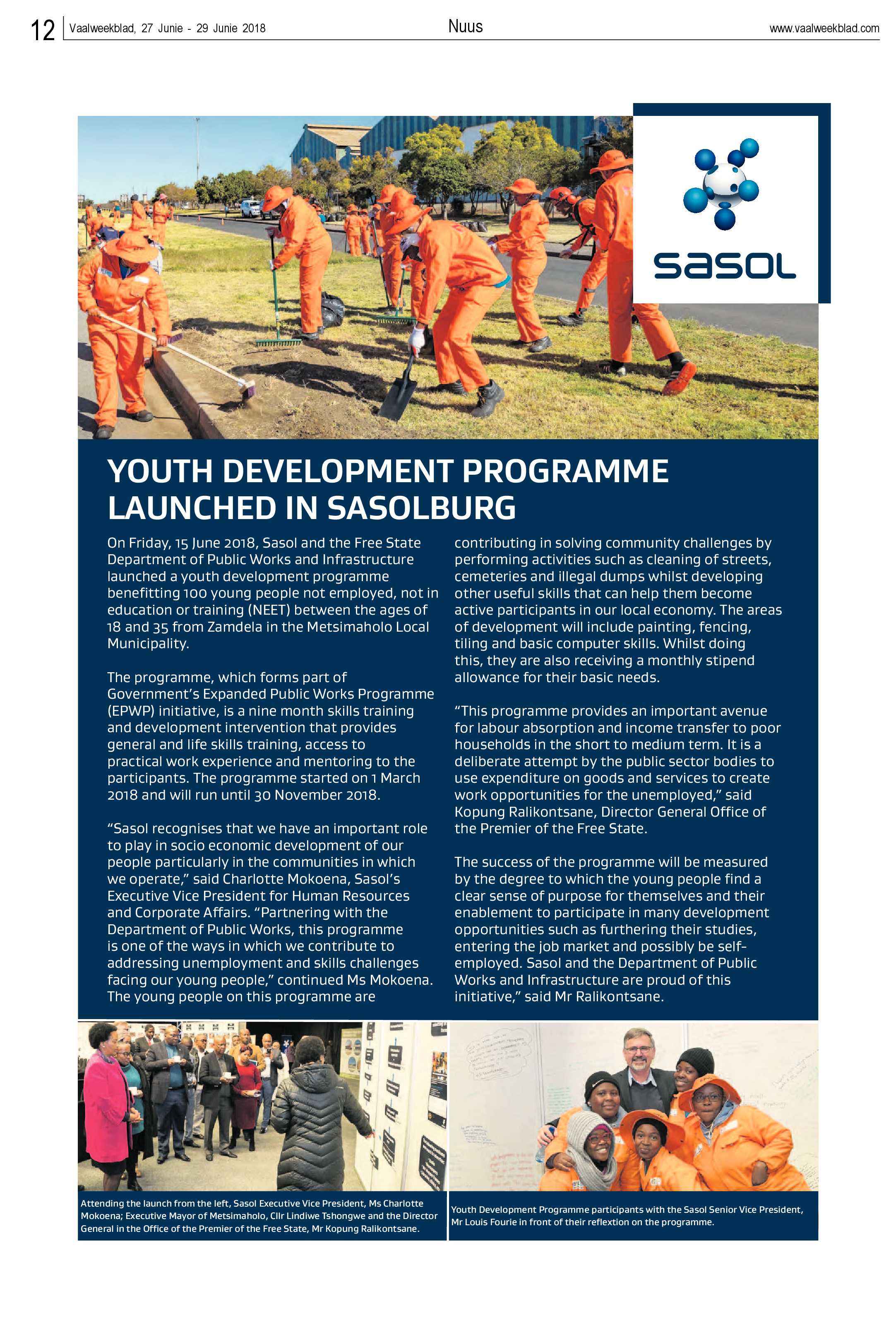 Vaalweekblad 27 – 29 Junie 2018 page 12
