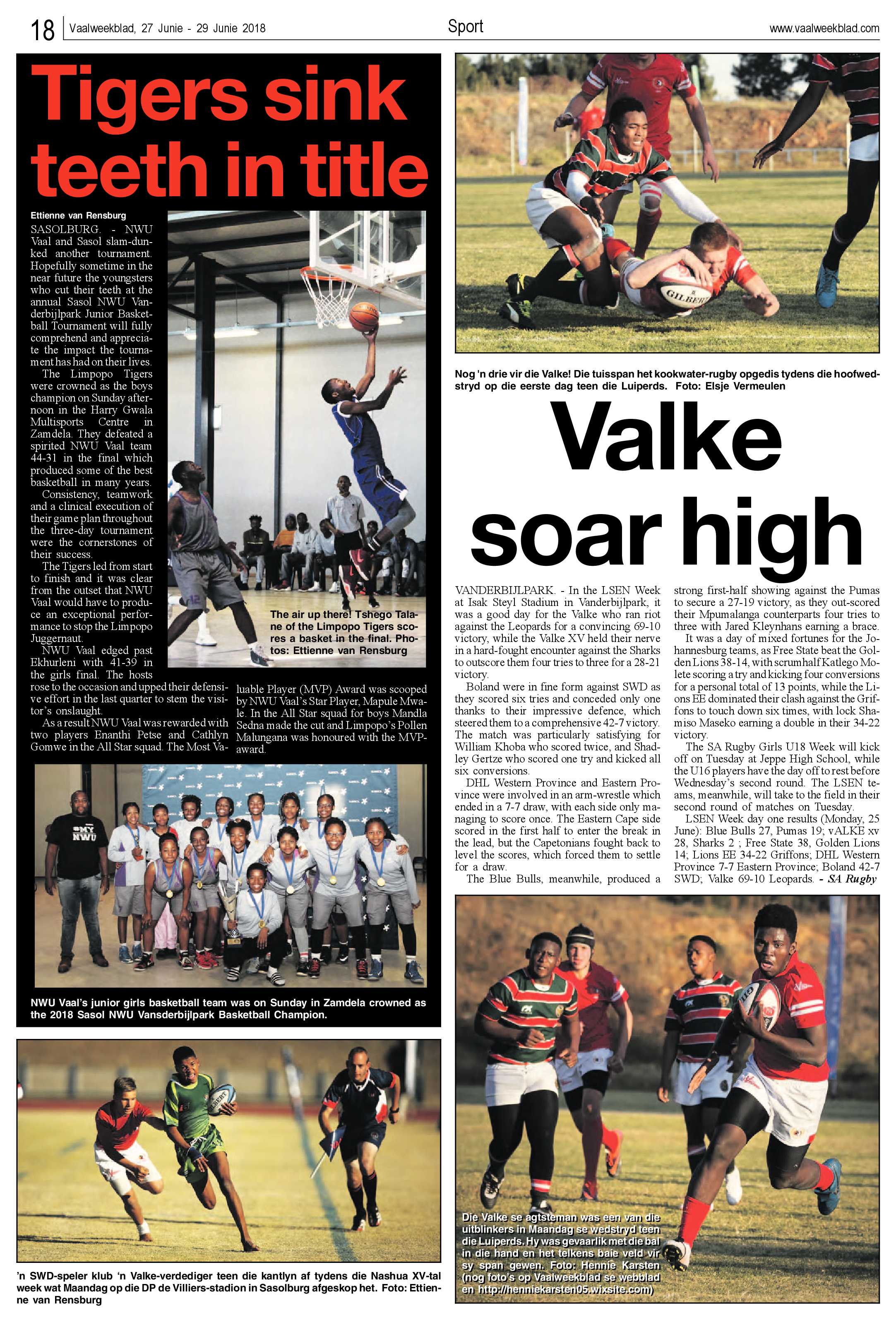 Vaalweekblad 27 – 29 Junie 2018 page 18