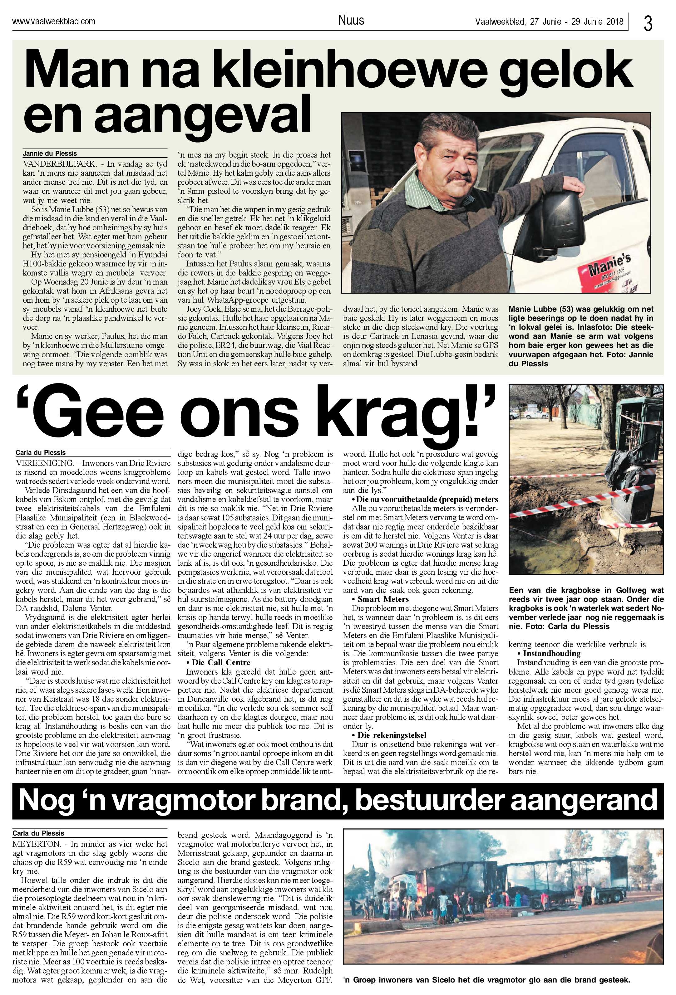 Vaalweekblad 27 – 29 Junie 2018 page 3