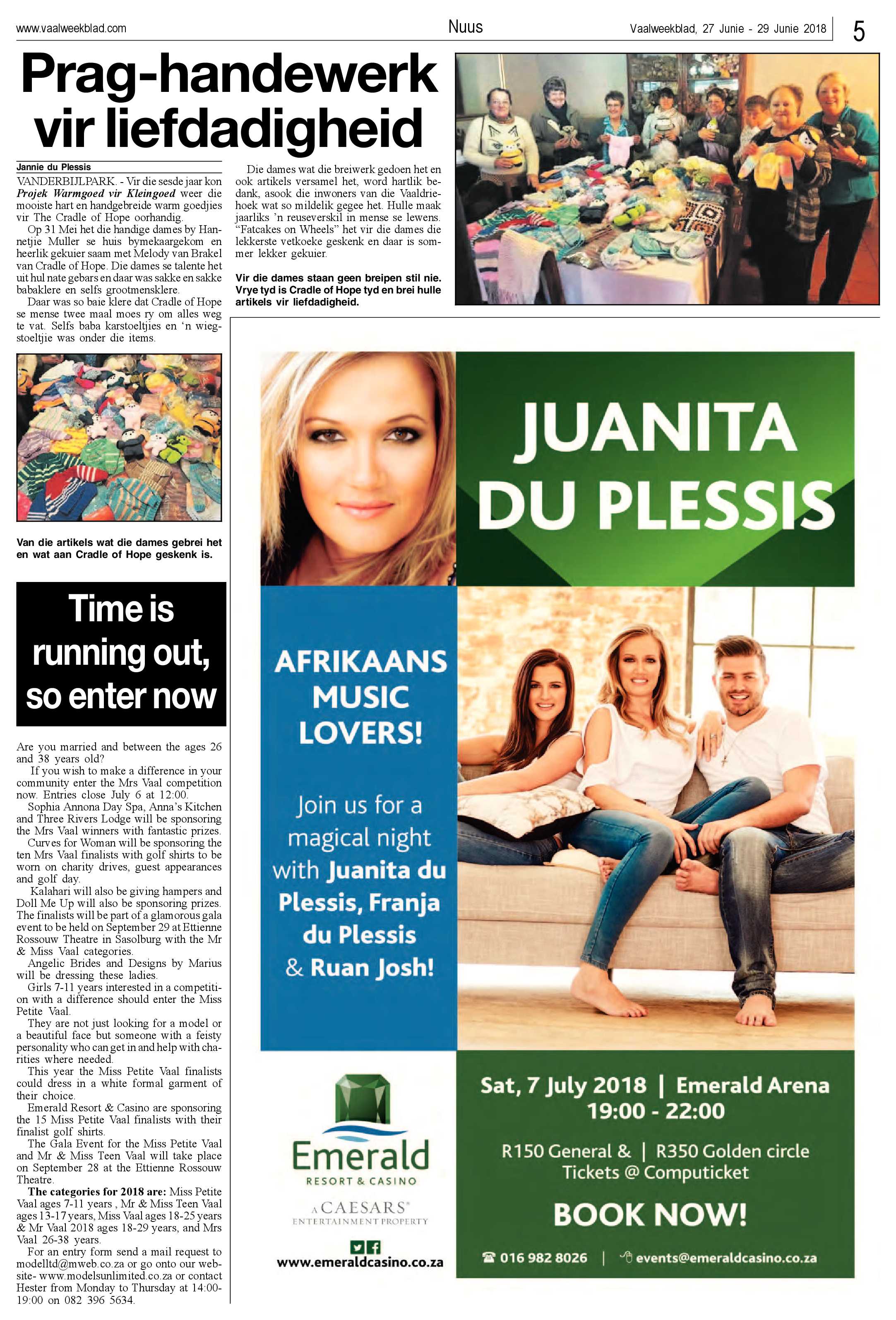 Vaalweekblad 27 – 29 Junie 2018 page 5