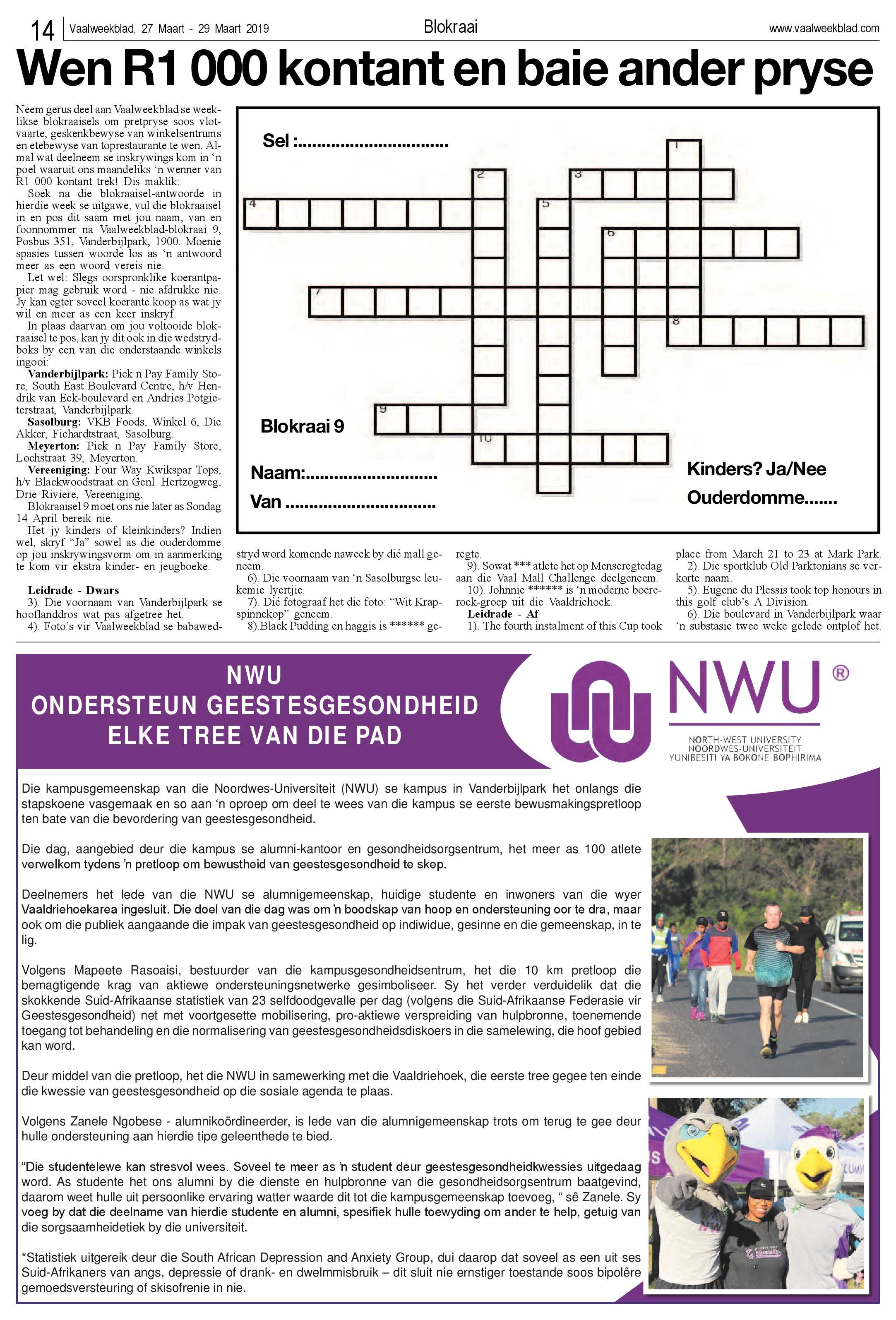 Vaalweekblad 27 – 29 Maart 2019 page 14
