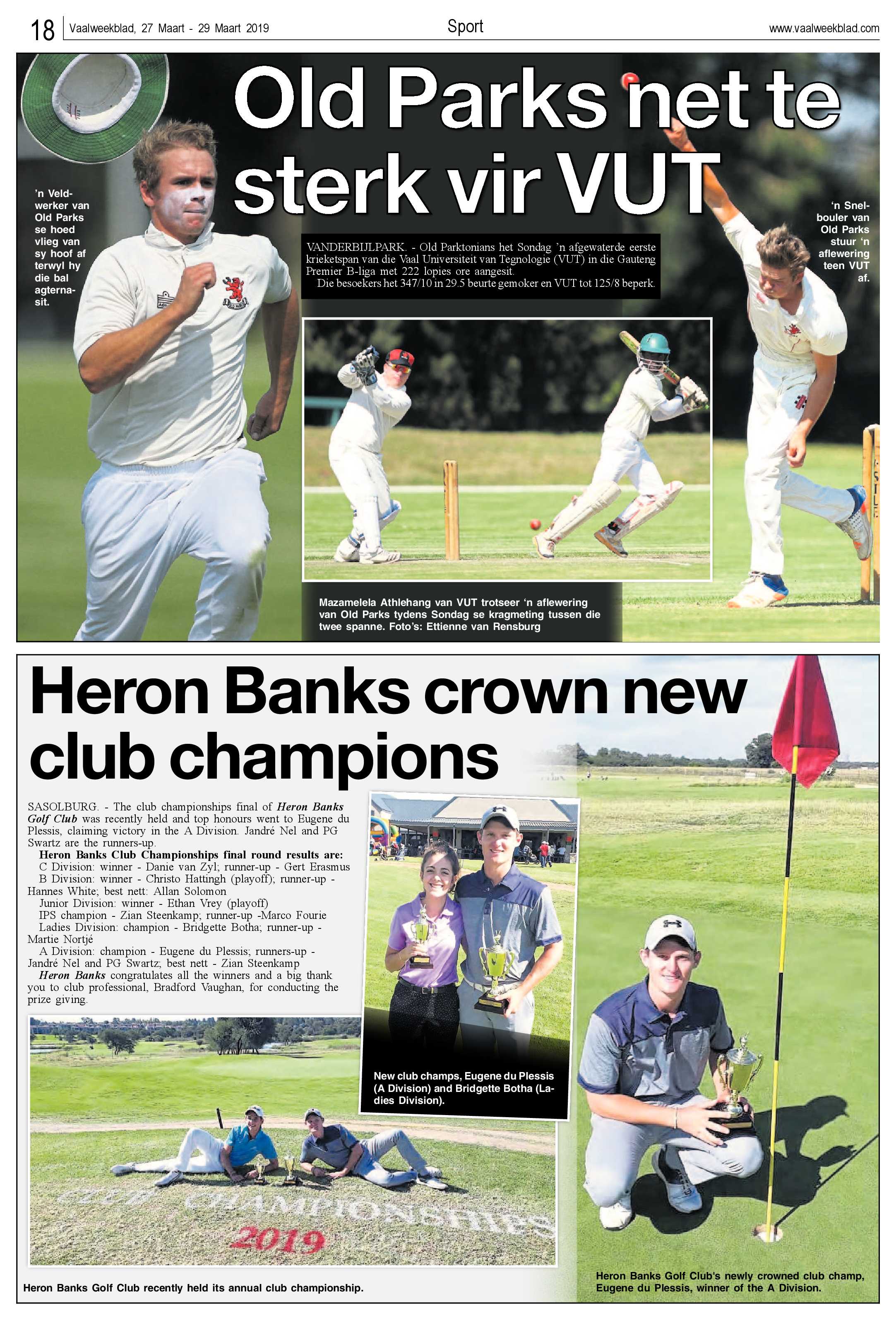 Vaalweekblad 27 – 29 Maart 2019 page 18