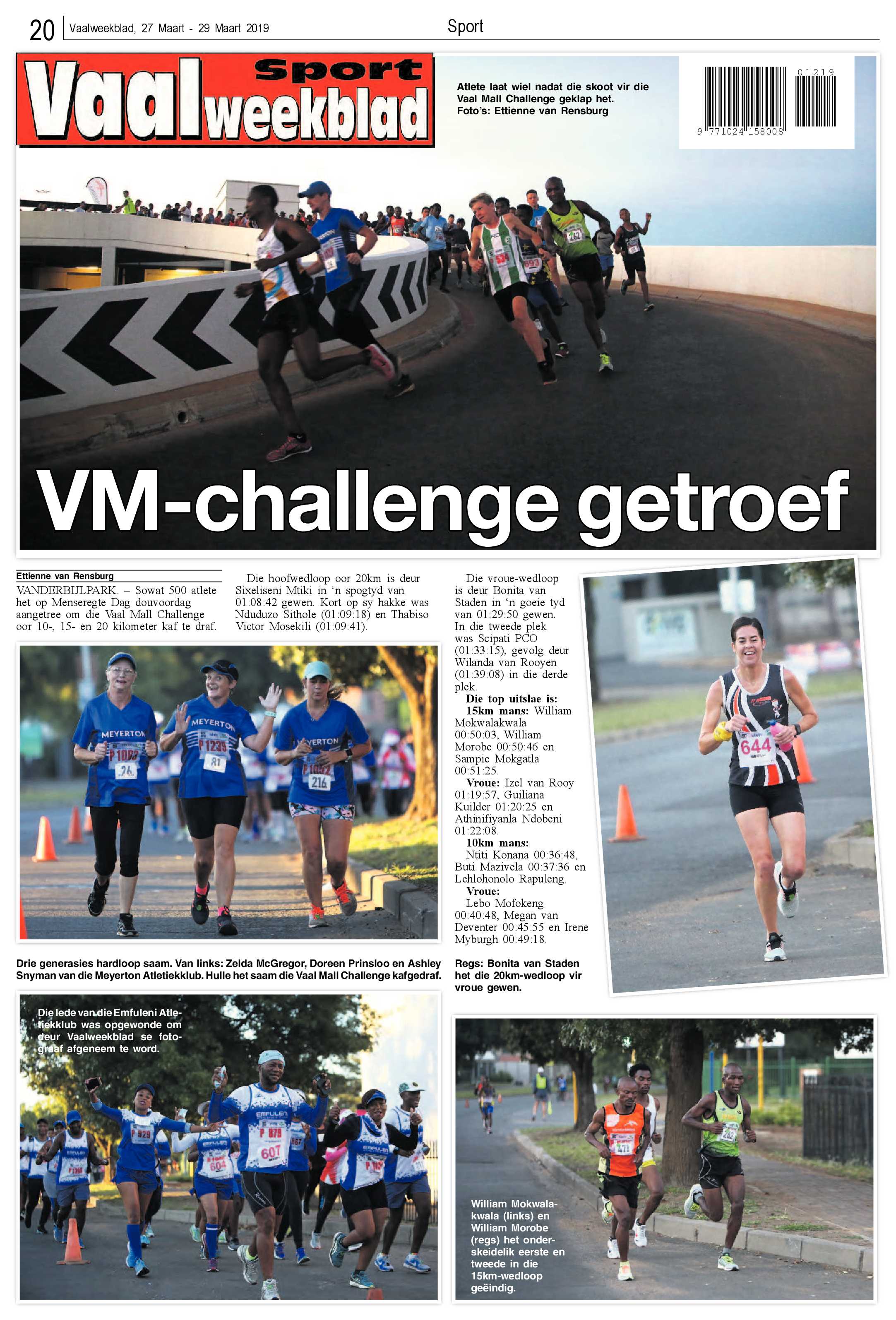 Vaalweekblad 27 – 29 Maart 2019 page 20