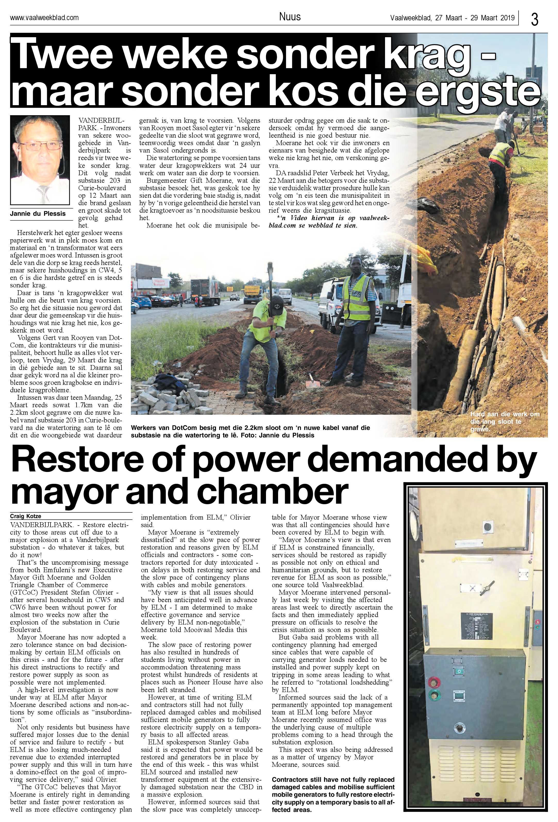 Vaalweekblad 27 – 29 Maart 2019 page 3