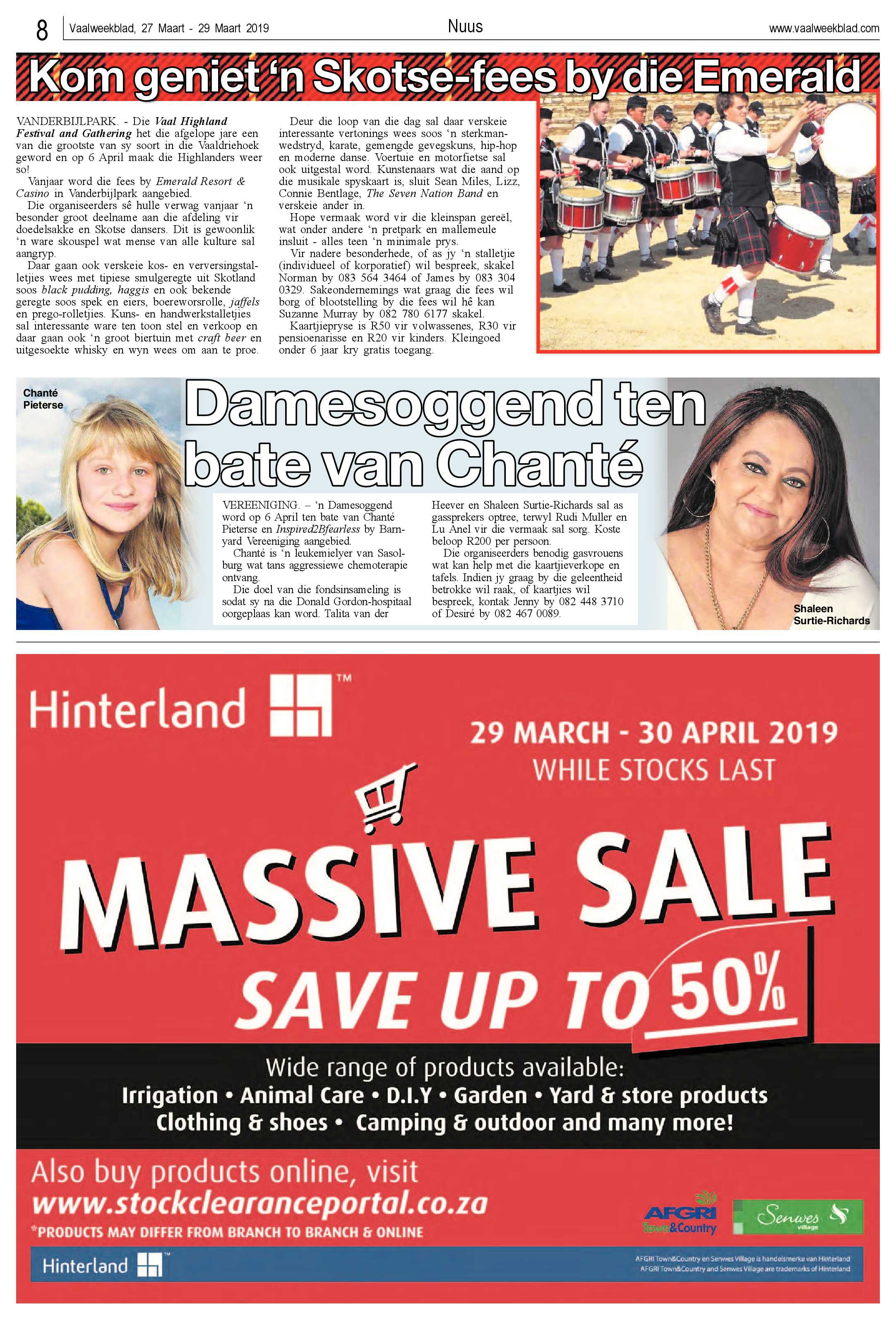 Vaalweekblad 27 – 29 Maart 2019 page 8