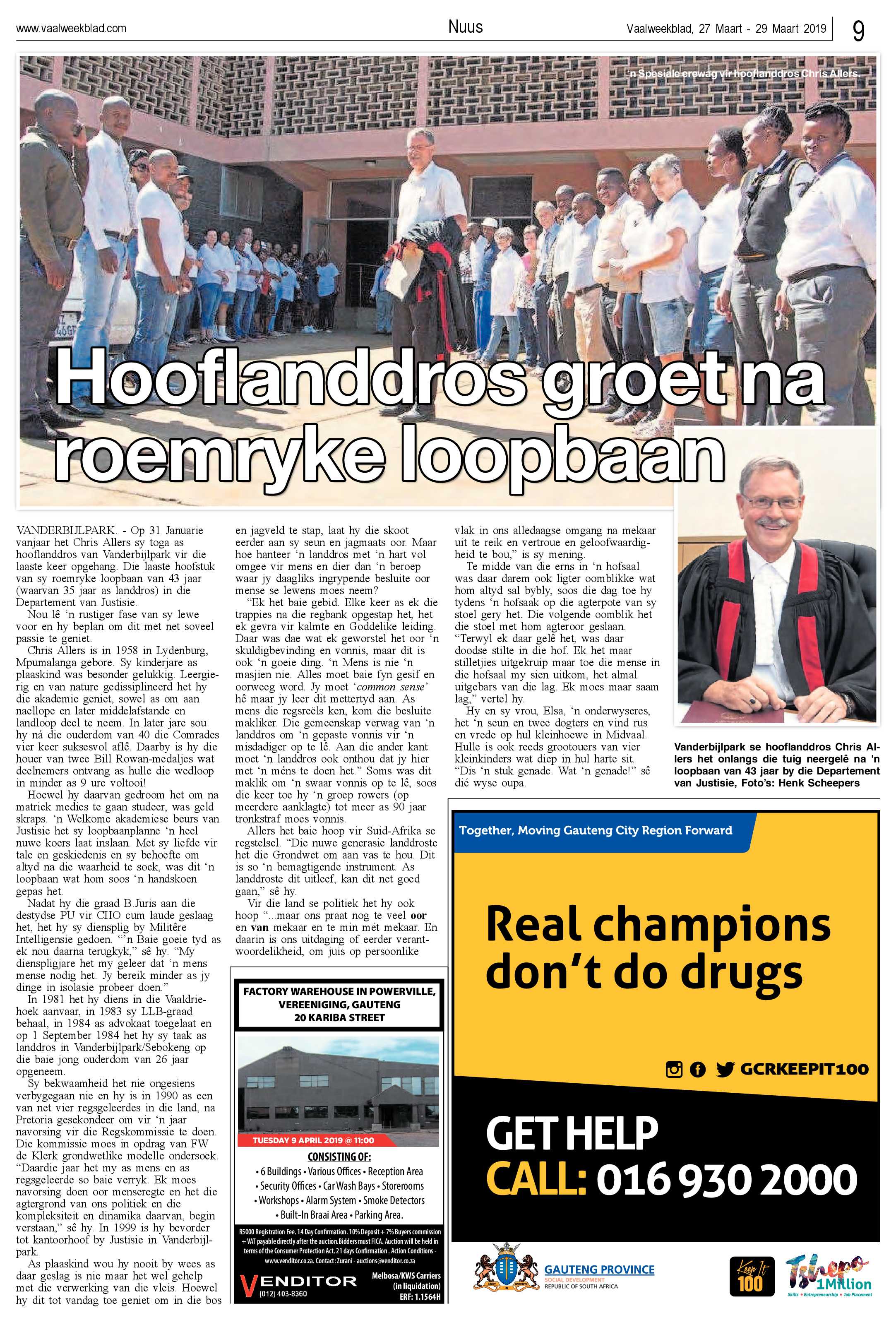 Vaalweekblad 27 – 29 Maart 2019 page 9