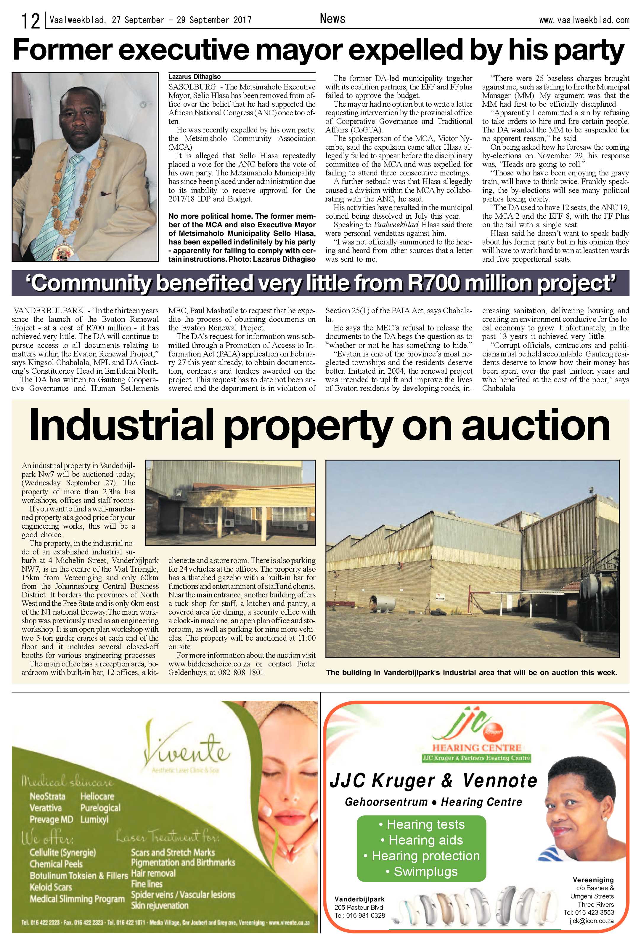 Vaalweekblad 27 – 29 September 2017 page 12