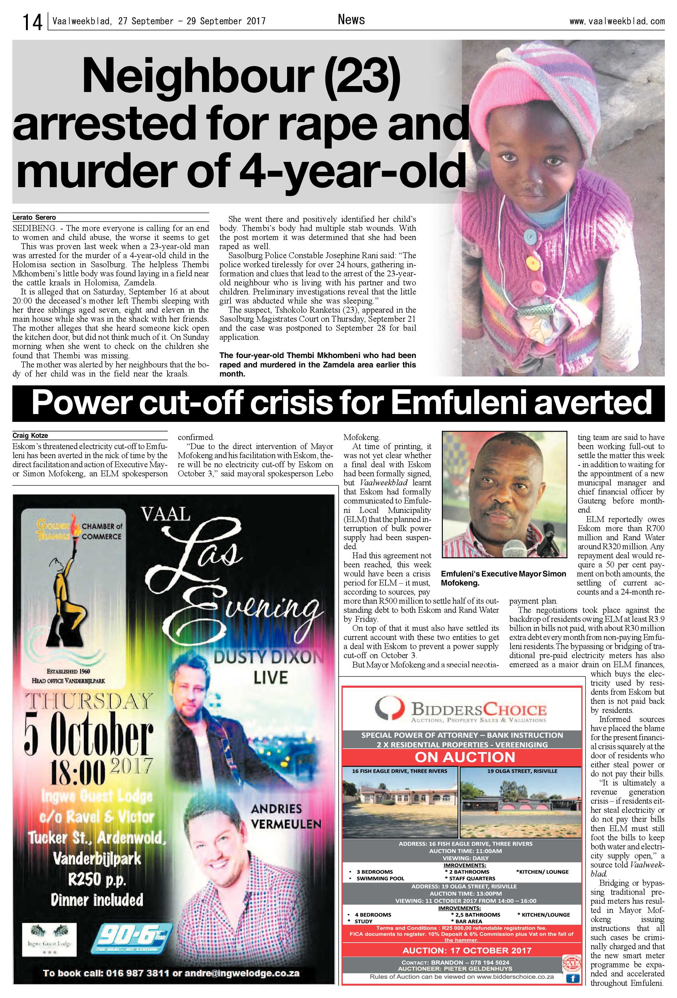 Vaalweekblad 27 – 29 September 2017 page 14