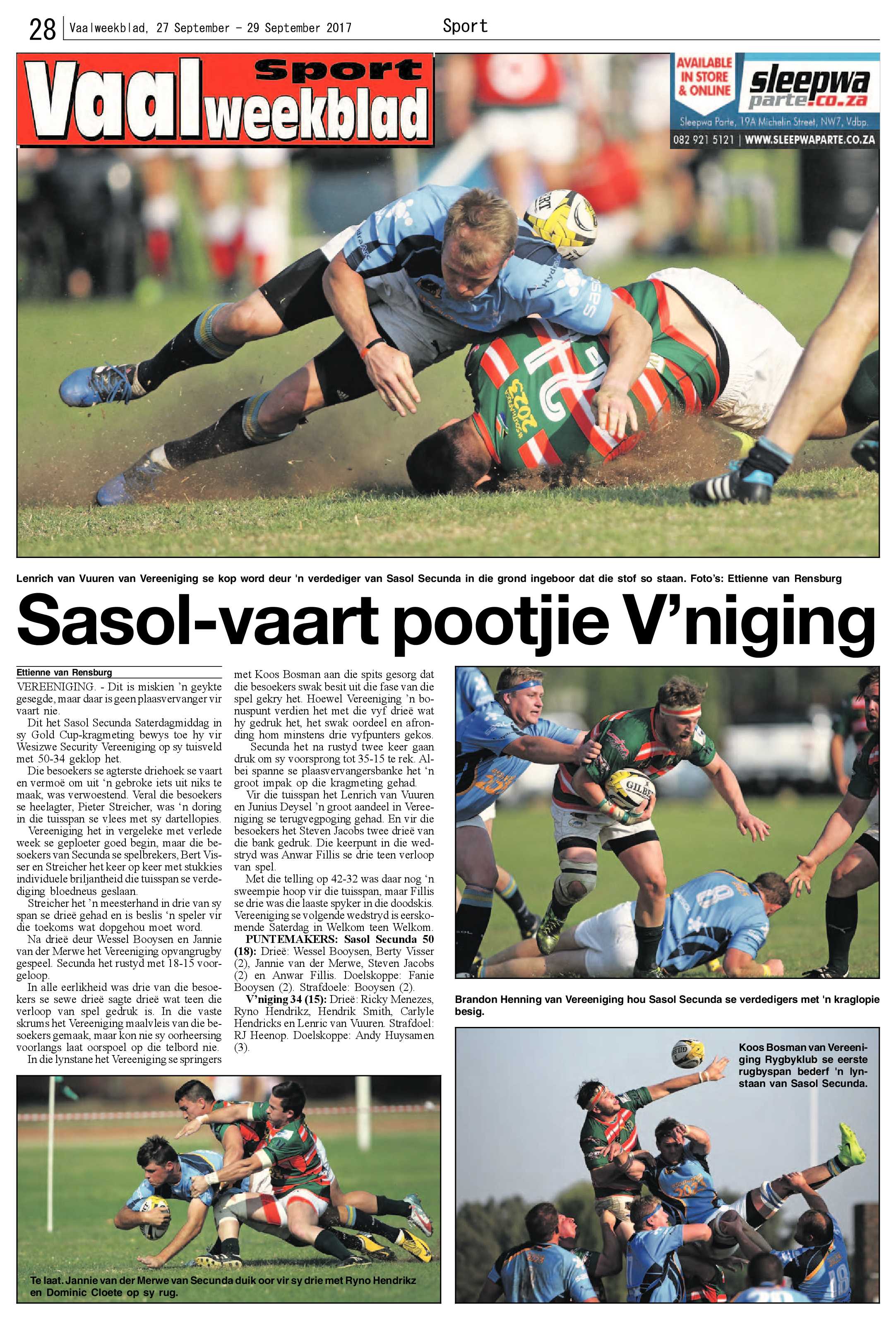 Vaalweekblad 27 – 29 September 2017 page 28