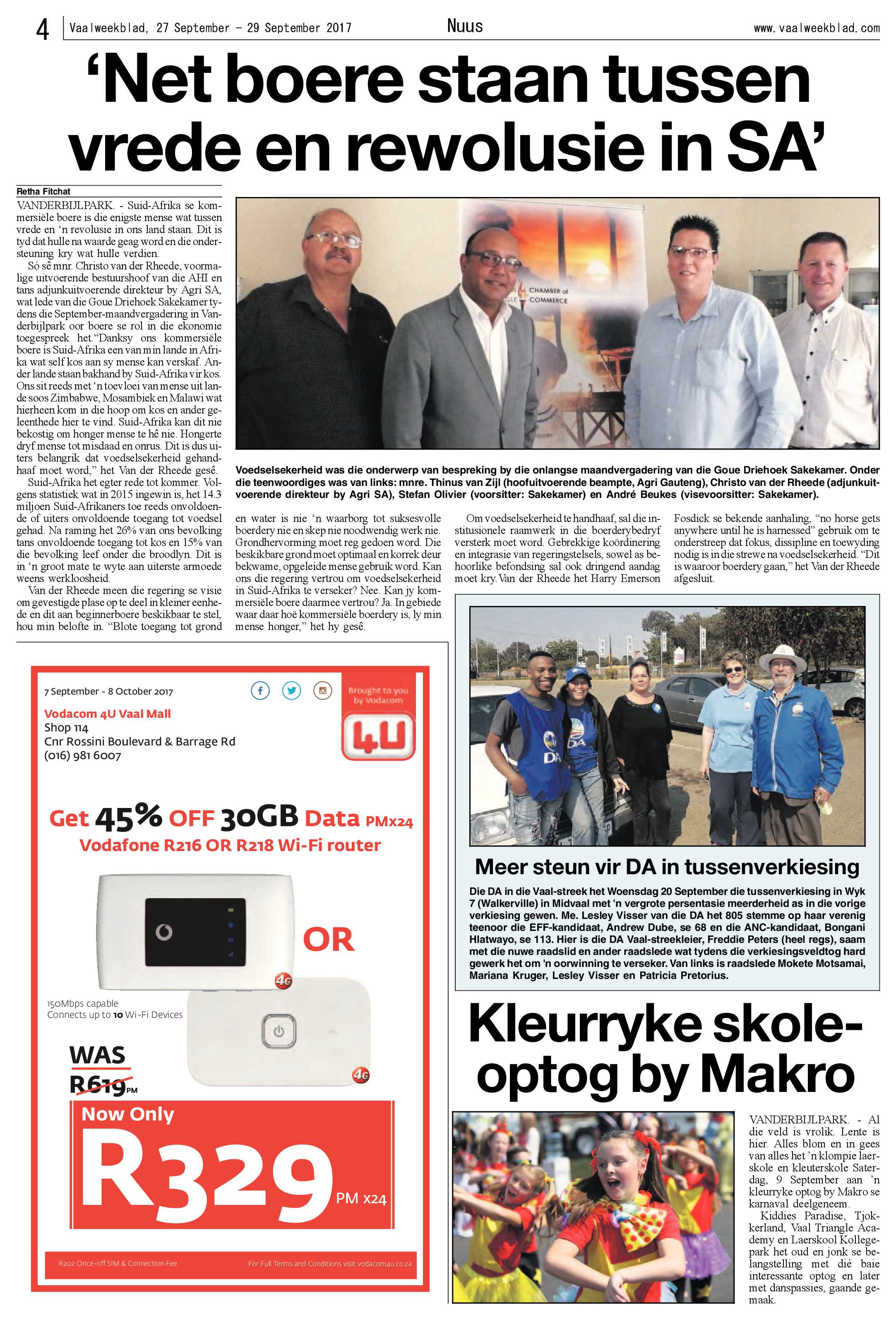 Vaalweekblad 27 – 29 September 2017 page 4