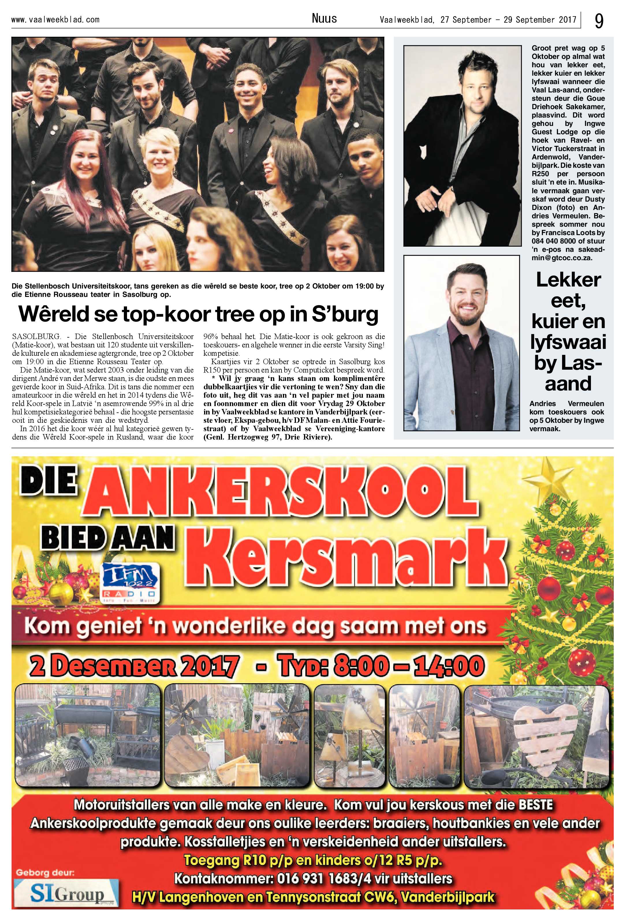 Vaalweekblad 27 – 29 September 2017 page 9
