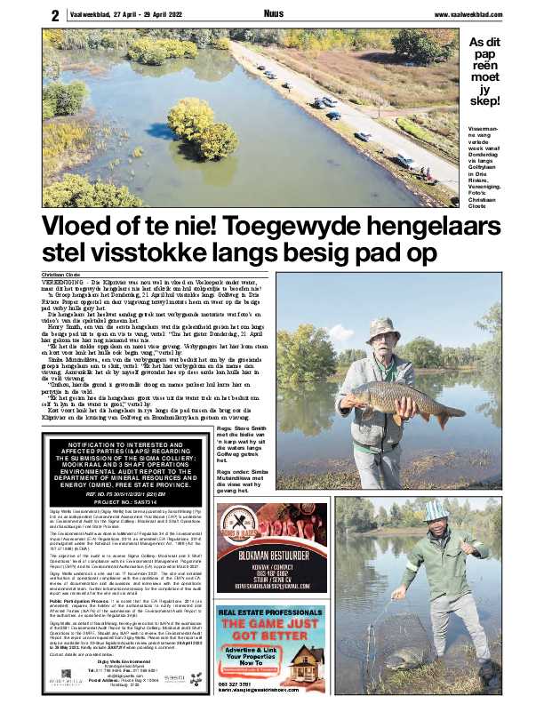 Vaalweekblad, 27 April – 29 April 2022 page 2