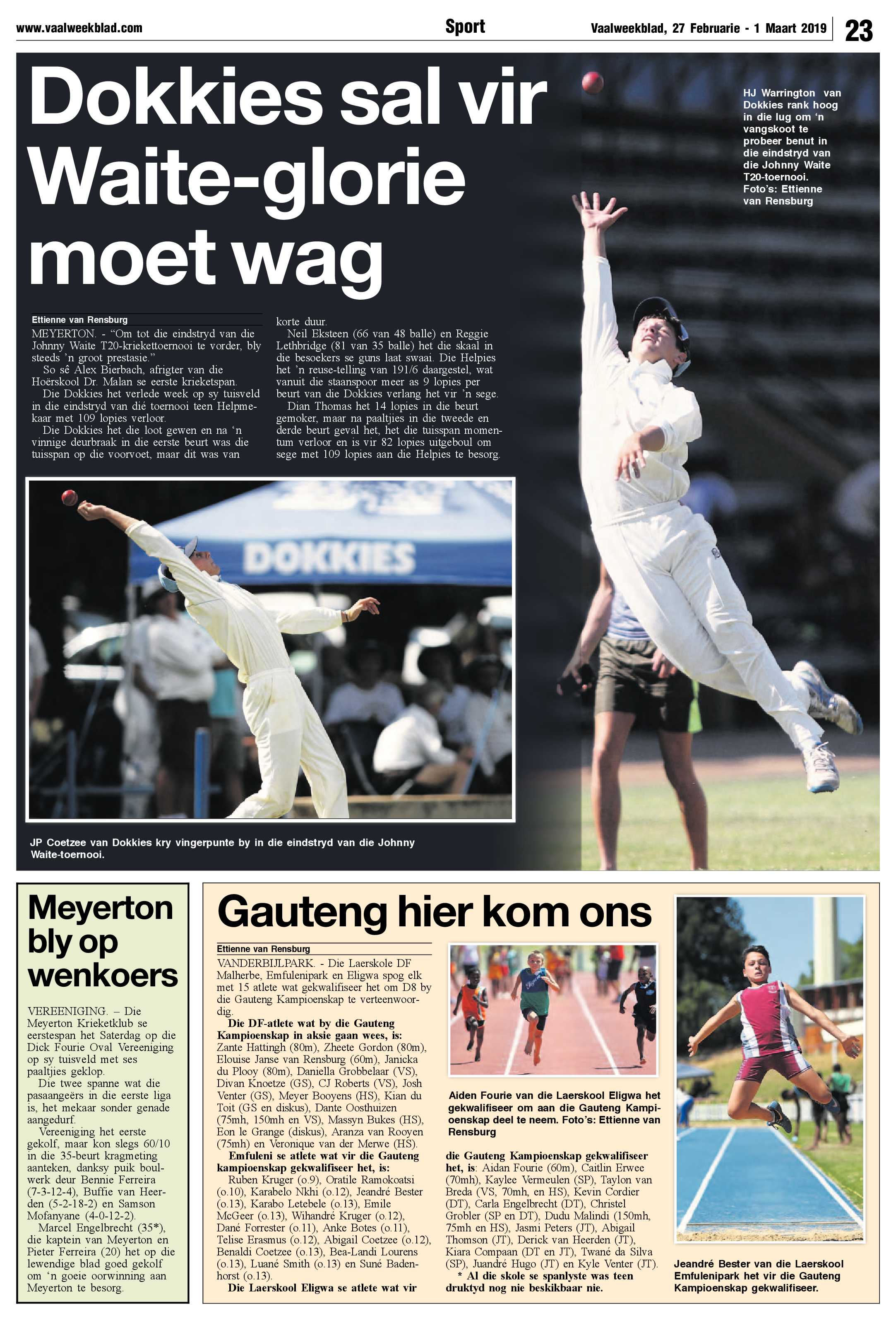Vaalweekblad 27 Februarie – 1 Maart 2019 page 23