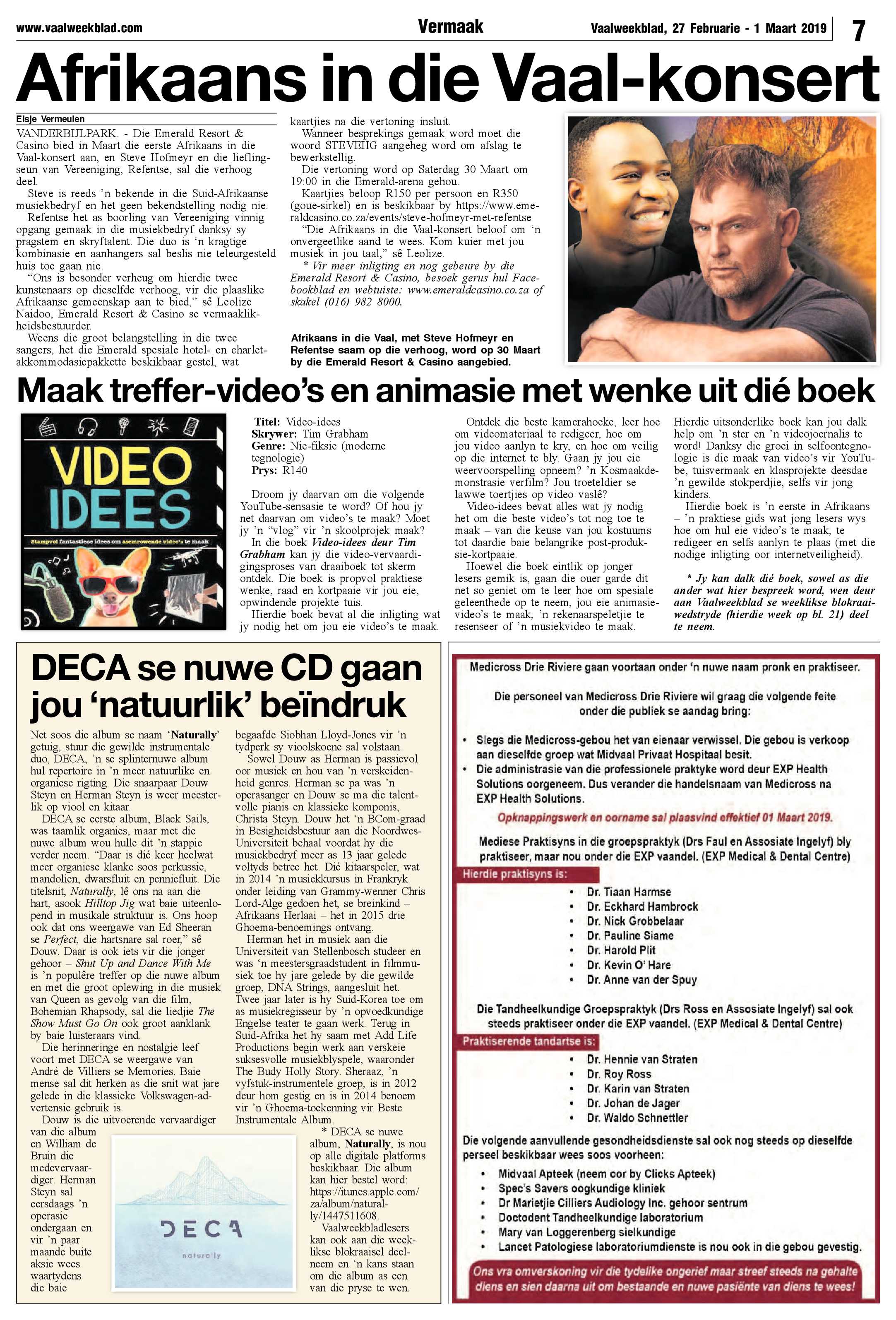 Vaalweekblad 27 Februarie – 1 Maart 2019 page 7