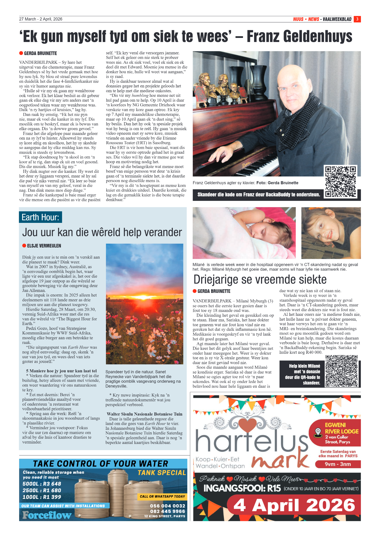 Vaalweekblad – 27 Maart 2026 page 3