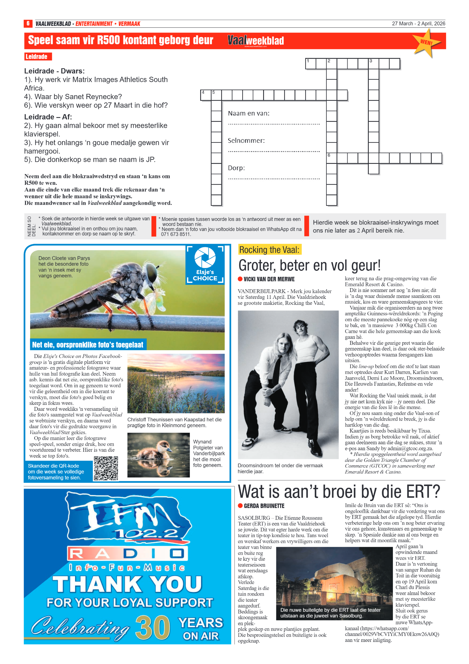 Vaalweekblad – 27 Maart 2026 page 6