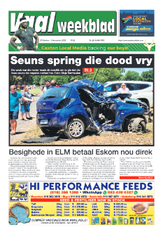 Vaalweekblad, 27 Oktober – 2 November, 2023