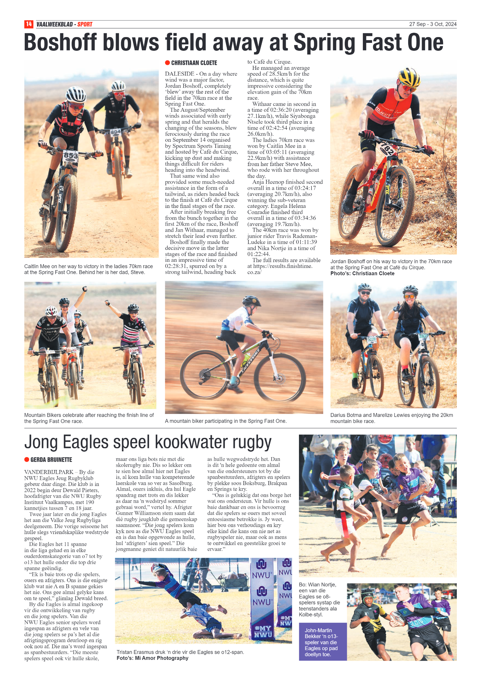 Vaalweekblad – 27 Sep – 3 Oct, 2024 page 14