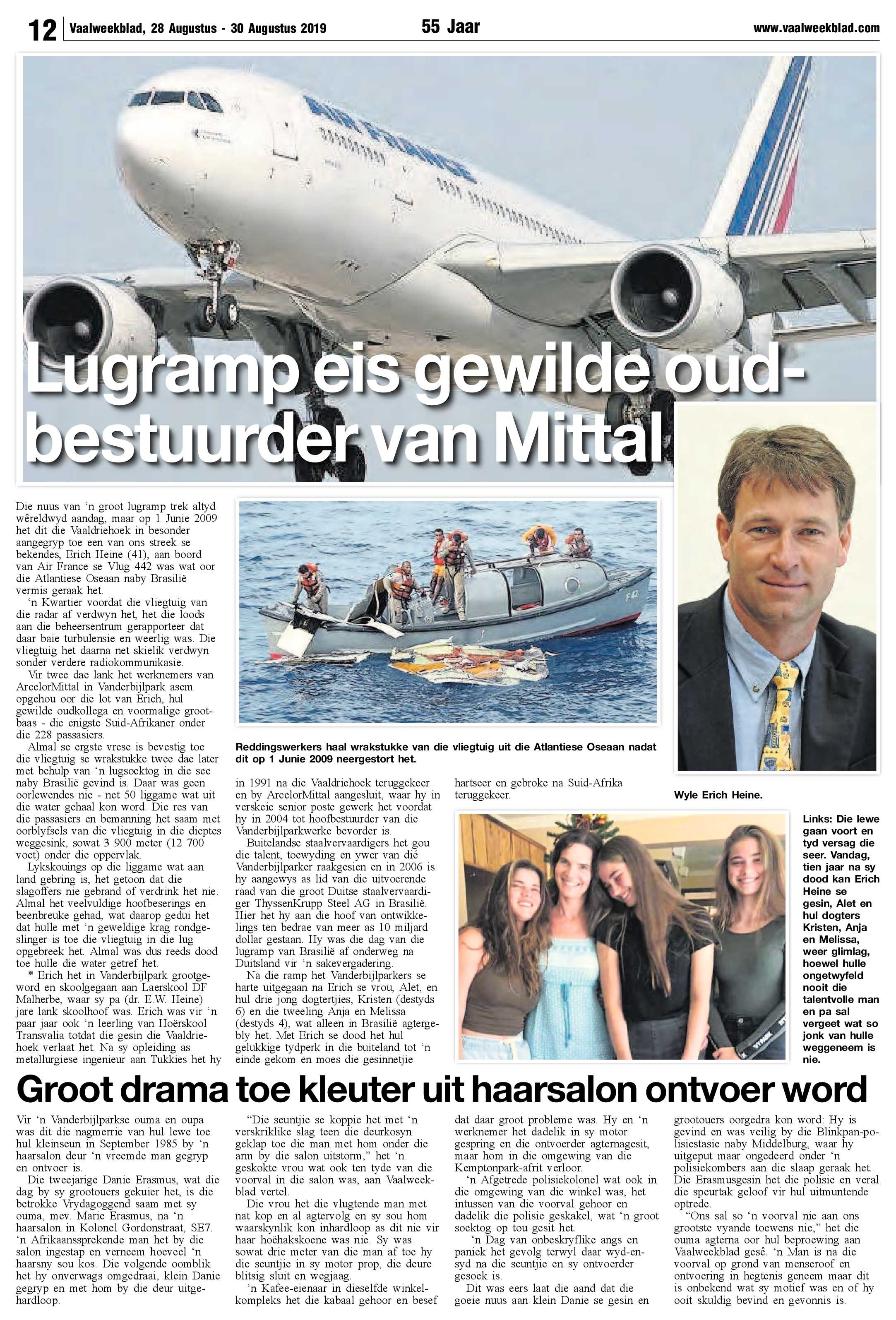 Vaalweekblad 28 – 30 Augustus 2019 page 12