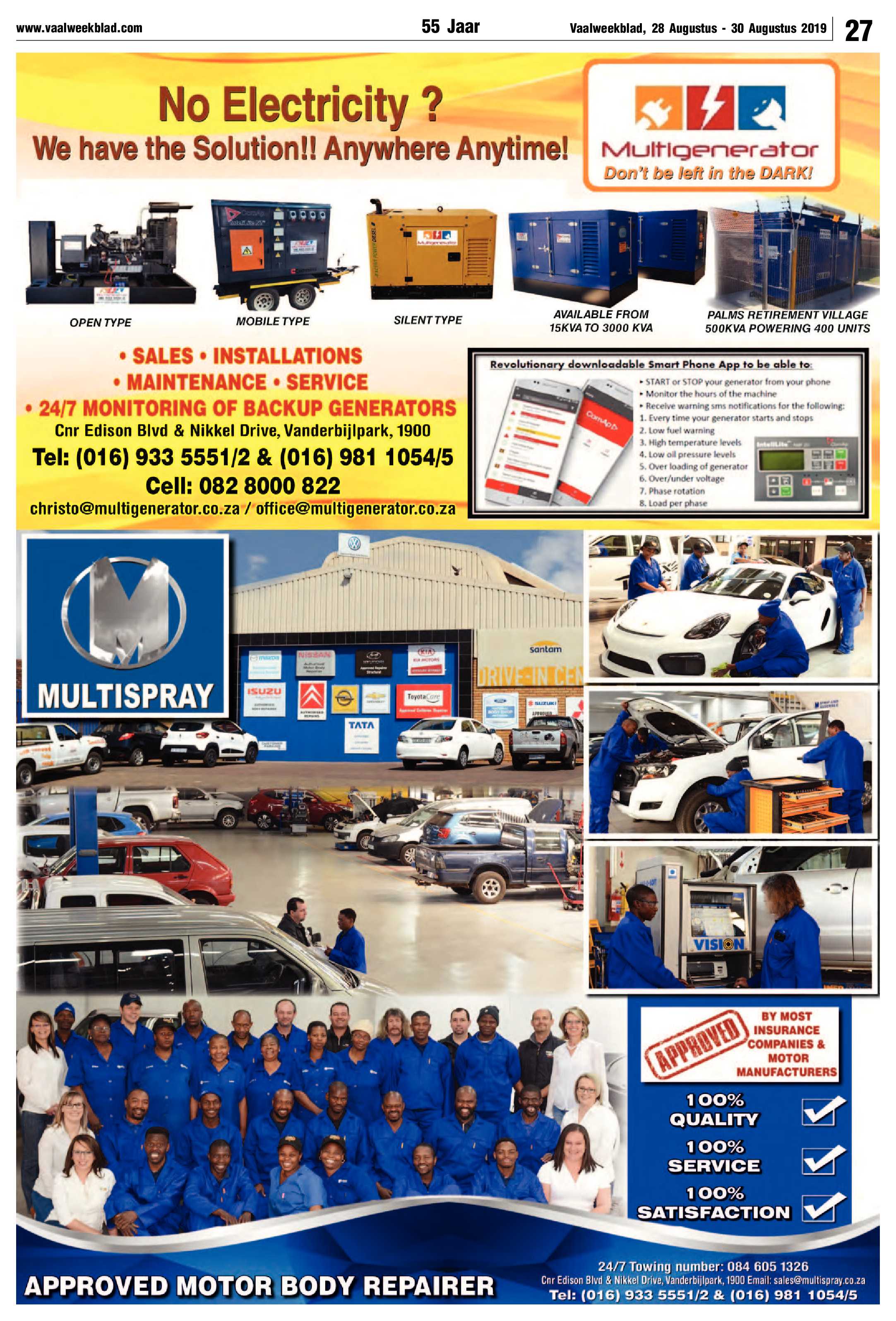 Vaalweekblad 28 – 30 Augustus 2019 page 27
